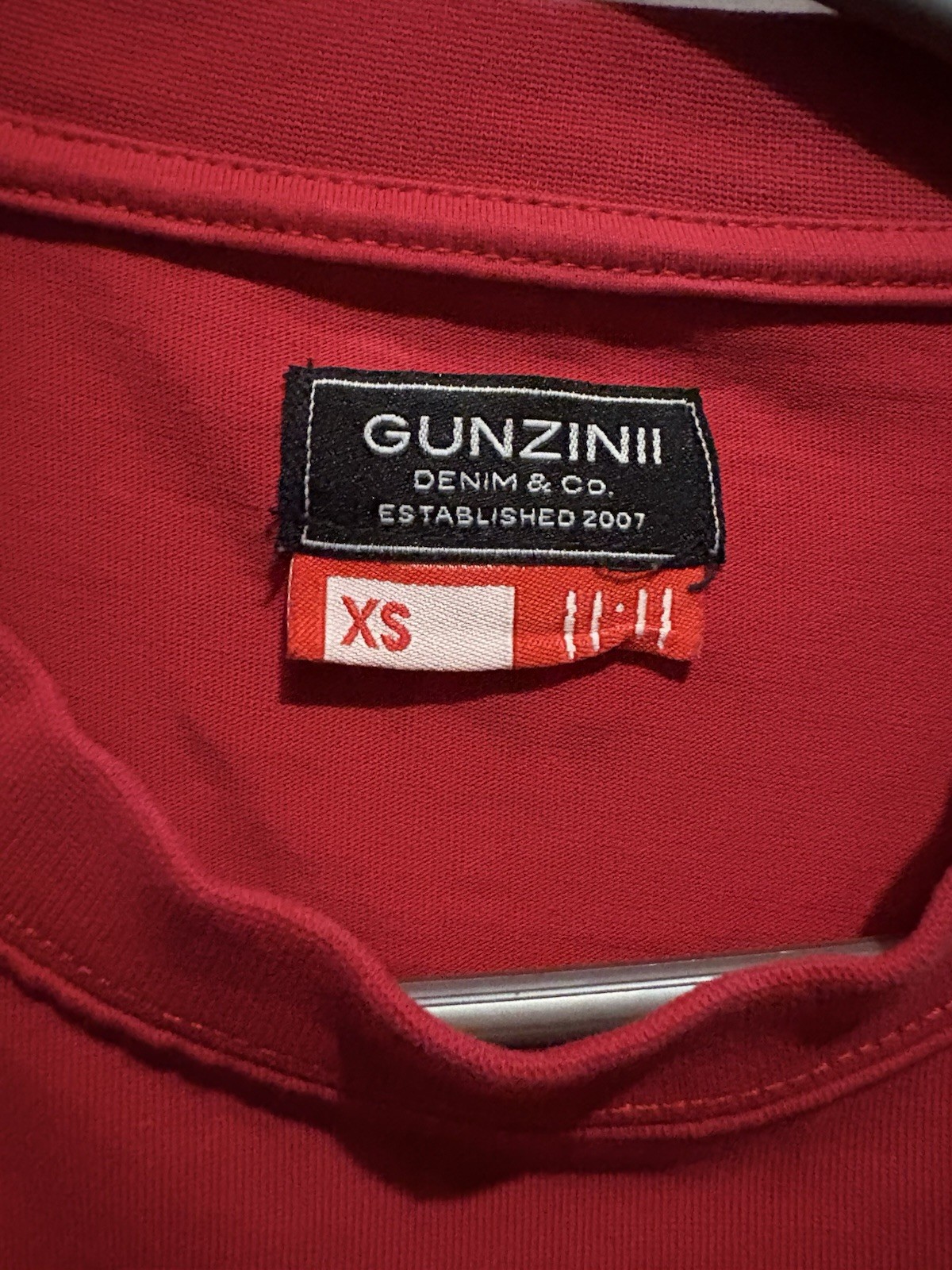 GUNZINII Denim Co. T-shirt Red T Shirt With Wing Design
