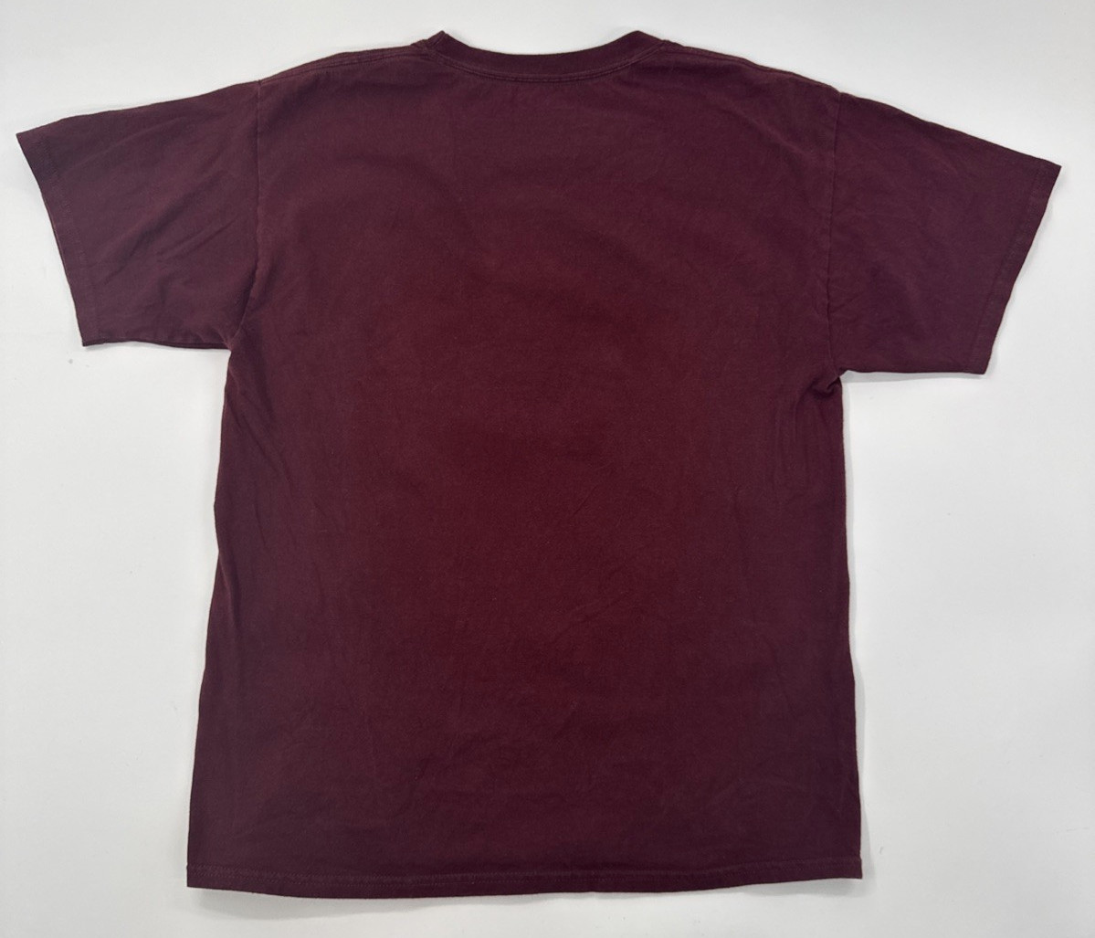 Champion Harvard T Shirt Medium Maroon College Crest Tee Campus Logo Ivy League