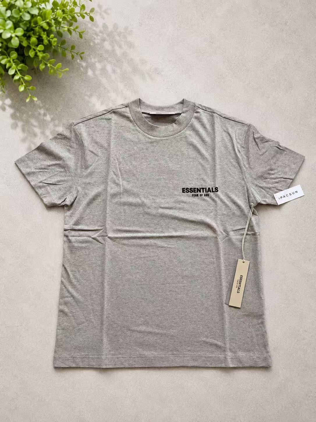 Authentic Fear Of God Essentials Dark Oatmeal T-Shirt | All Sizes XS-XL |