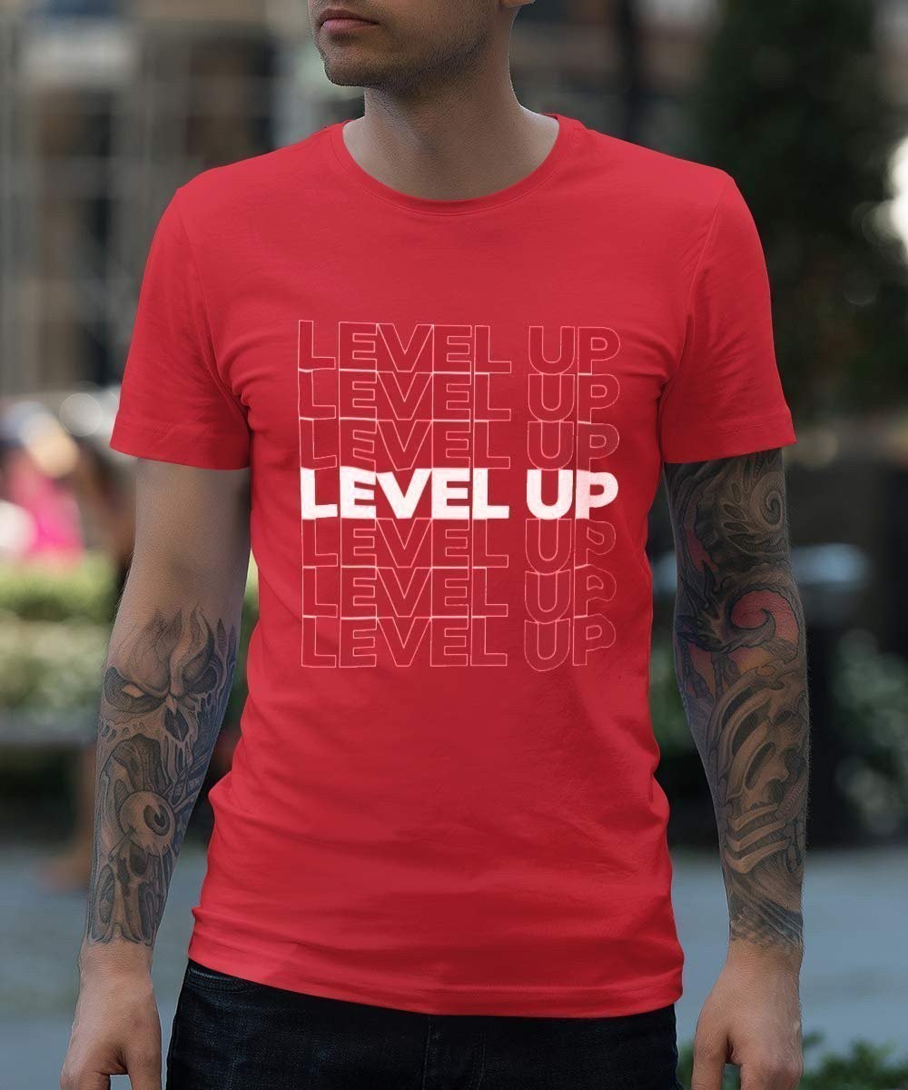 BROOKLYN VERTICAL 2-Pack Video Gamer Gaming Short Sleeve Crew Neck T-Shirt with