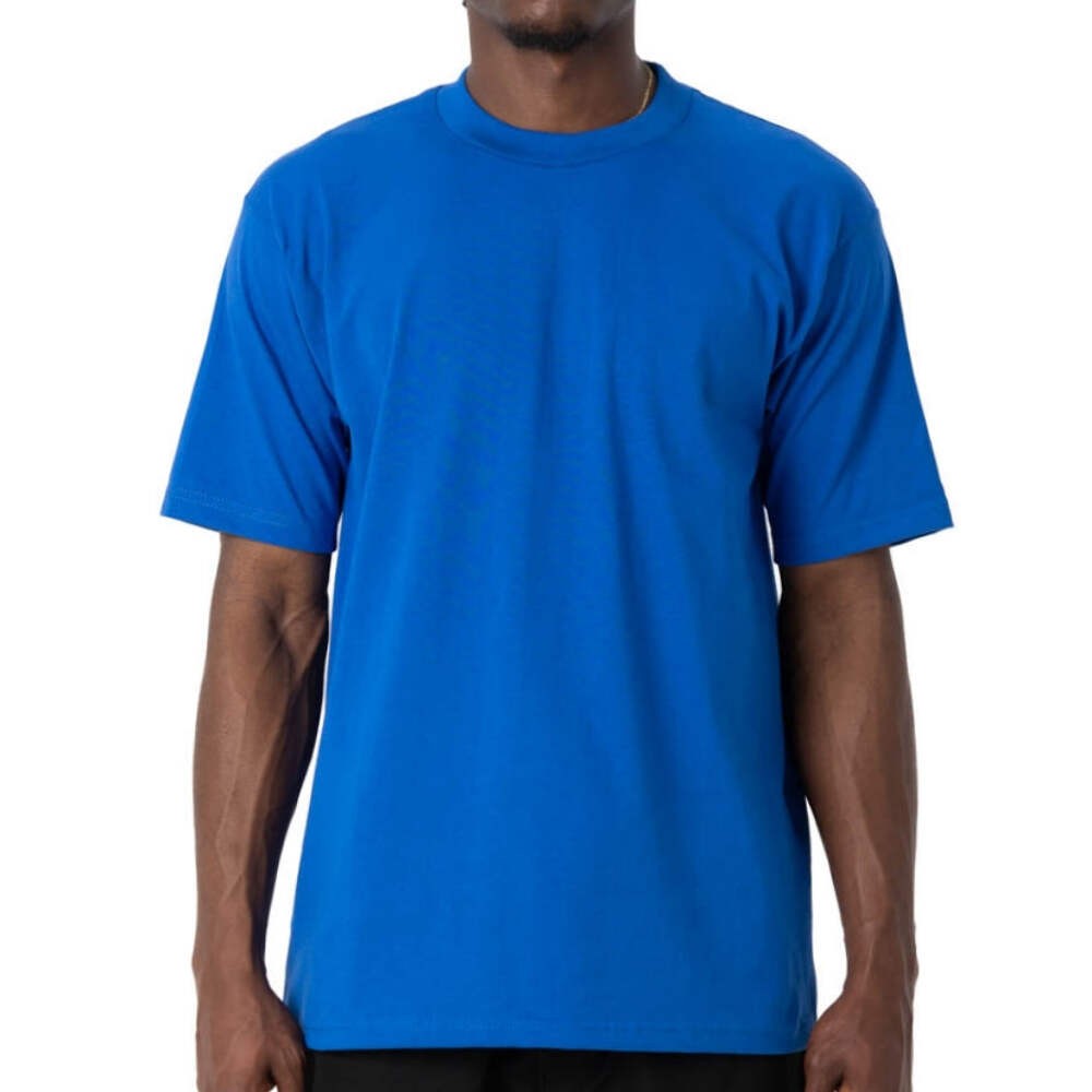 Pro Club Men’s Heavyweight Cotton Short Sleeve Crew Neck T-Shirt (More Colors)