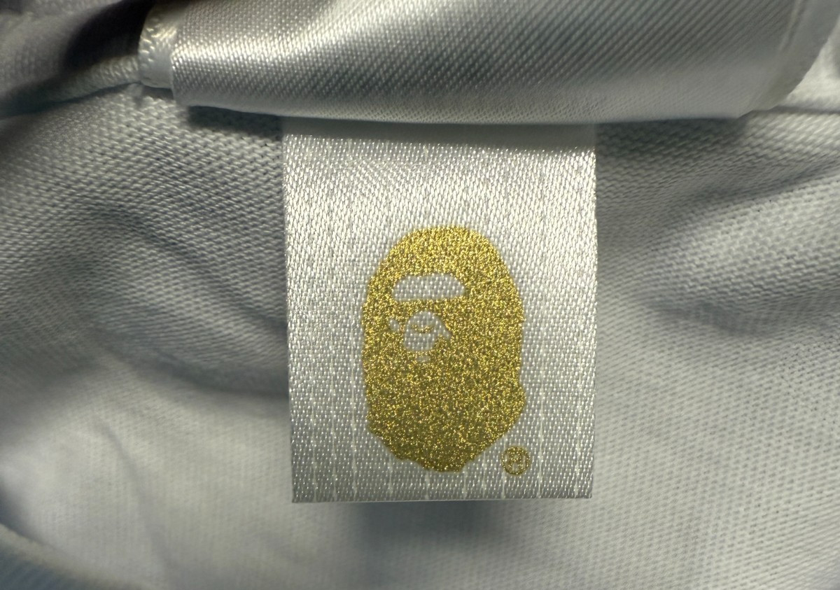 A Bathing Ape BAPE Line Camo Ape Head Playstation WHITE SIZE XL Relaxed Fit NEW