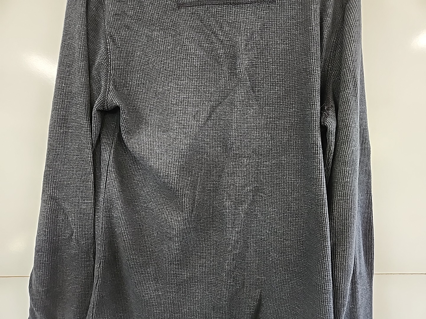 Men’s G.H. Bass & Co Long Sleeve Shirt Size Large Slate Dark Navy/Gray