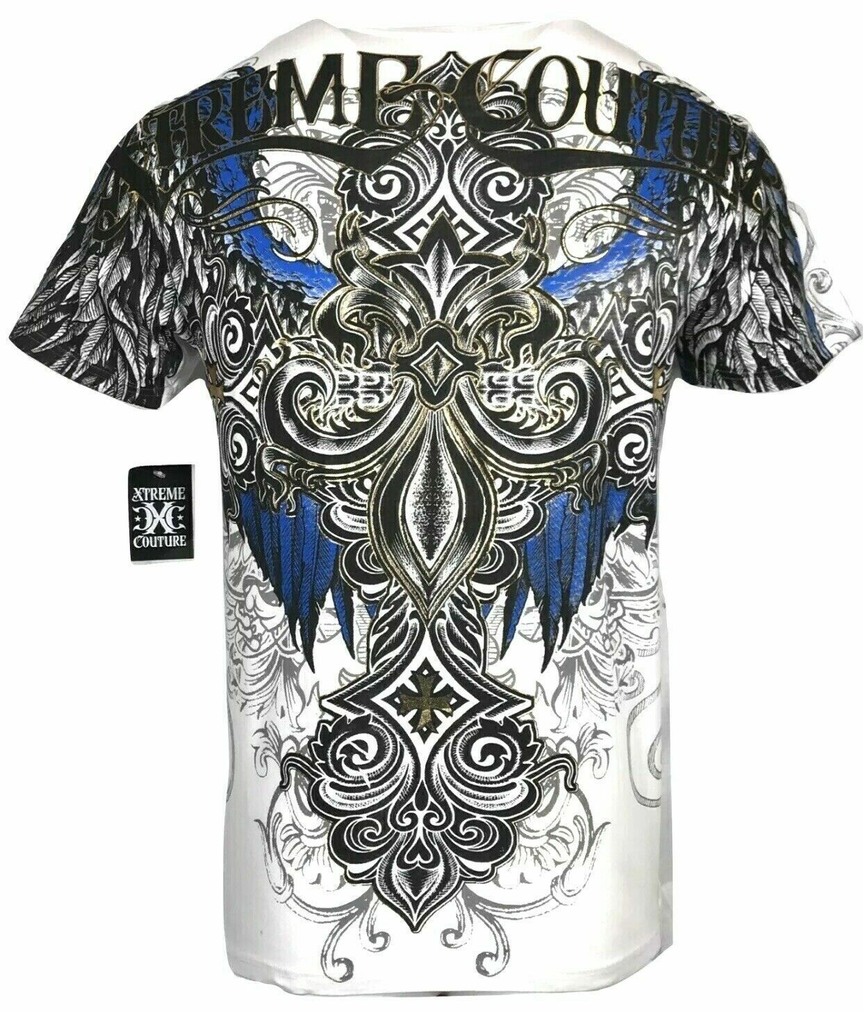 Xtreme Couture by Affliction Men’s T-Shirt T-Shirt ENSIGN Tattoo Biker MMA
