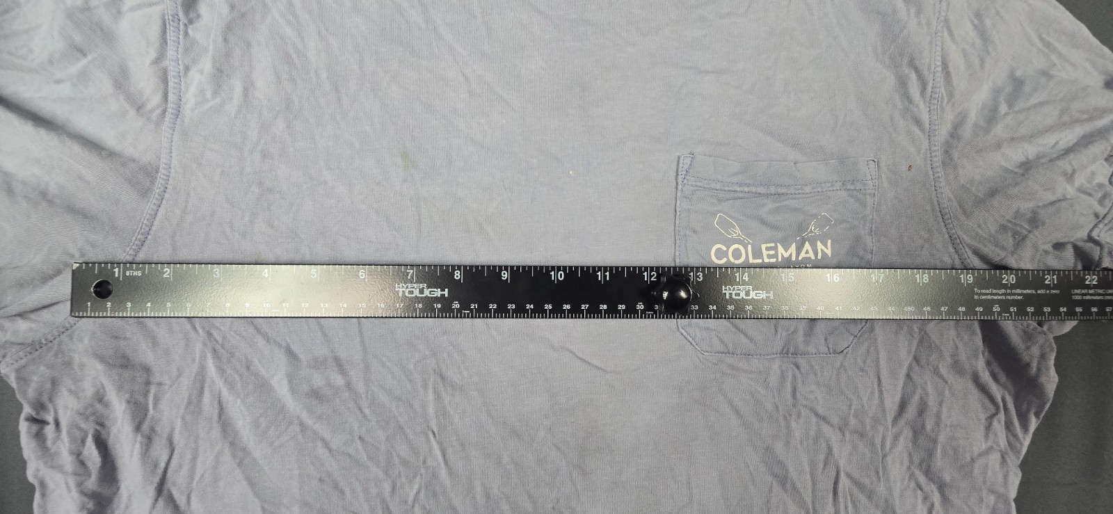 Coleman The Outdoor Company T Shirt Mens Large 100% Cotton Distressed Classic