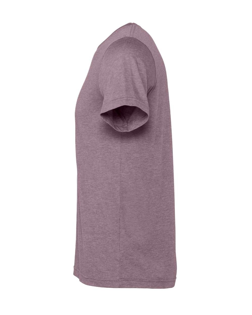 Bella + Canvas Men Cvc Jersey T Shirt Ring-spun Blend 3001CVC Heather Purple Lg