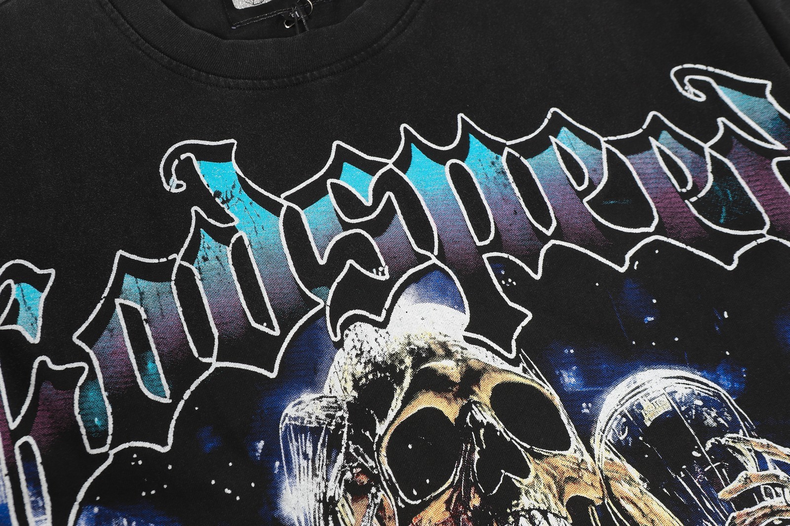 Mens NEW Godspeed Skeleton Basketball player trophy print Short sleeved T-shirt