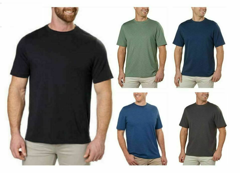 Kirkland Signature Men’s Peruvian Pima Cotton Classic Fit Crew Neck Tee