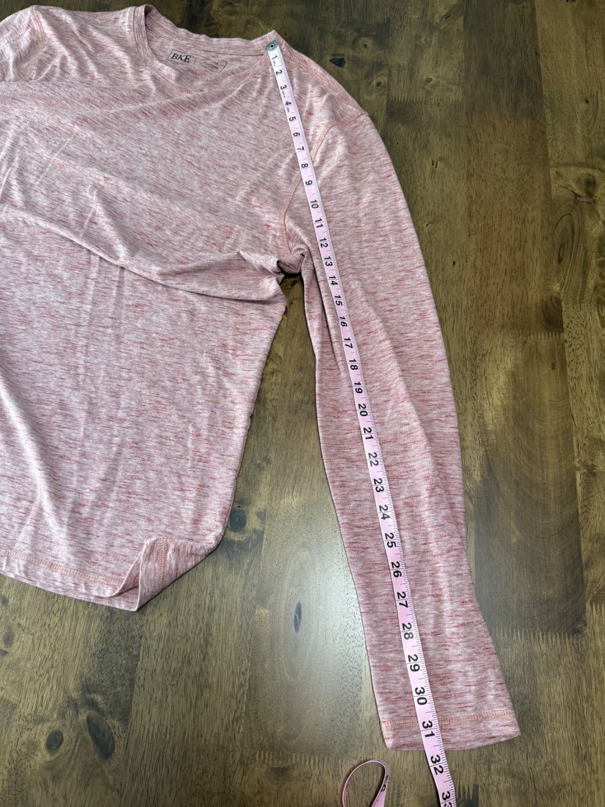 EUC Mens BKE buckle heathered long sleeve tshirt stretch size XL