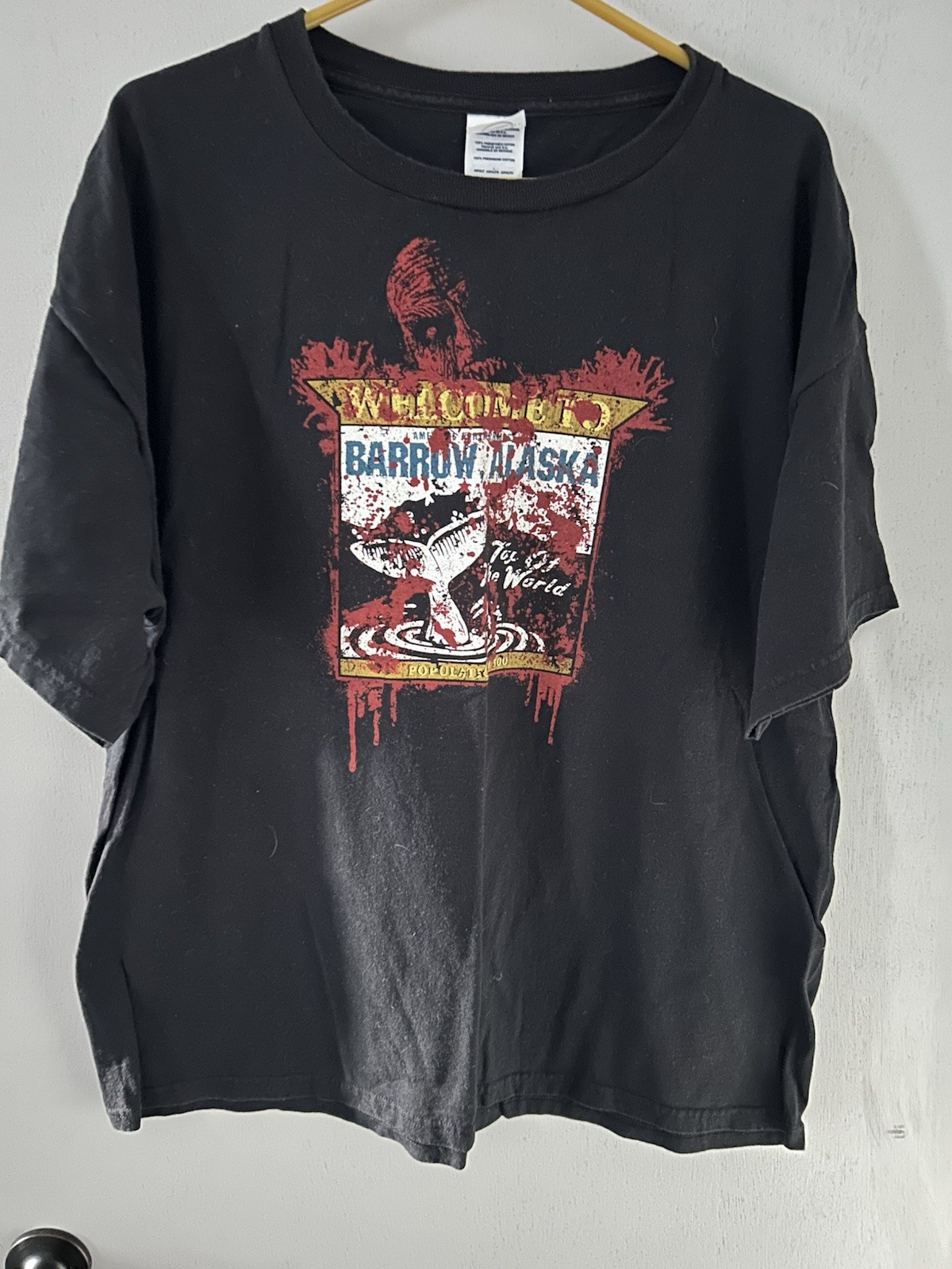 Vintage 30 Days Of Night, Top Of The World T-shirt, Black W/Graphic Men’s Sz XL