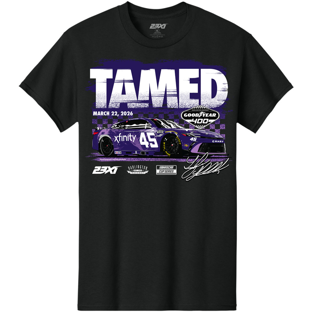Tyler Reddick Goodyear 400 Winner T Shirt NASCAR 23XI Racing Tee