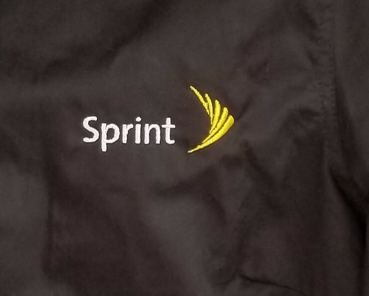 SPRINT Black Button Collar Long Sleeve Shirt New Size M
