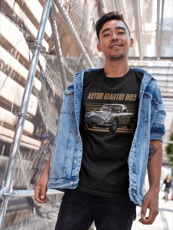 Aston Martin DB5 1964 Nostalgic Automobile Car T-shirt