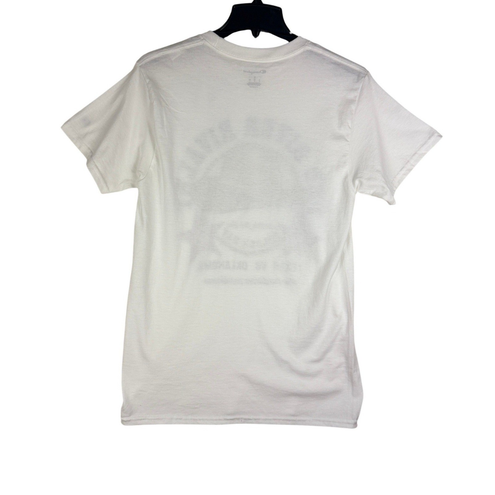 Champion Red River Rivalry Texas vs Oklahoma Golden Hat Graphic T-Shirt White S
