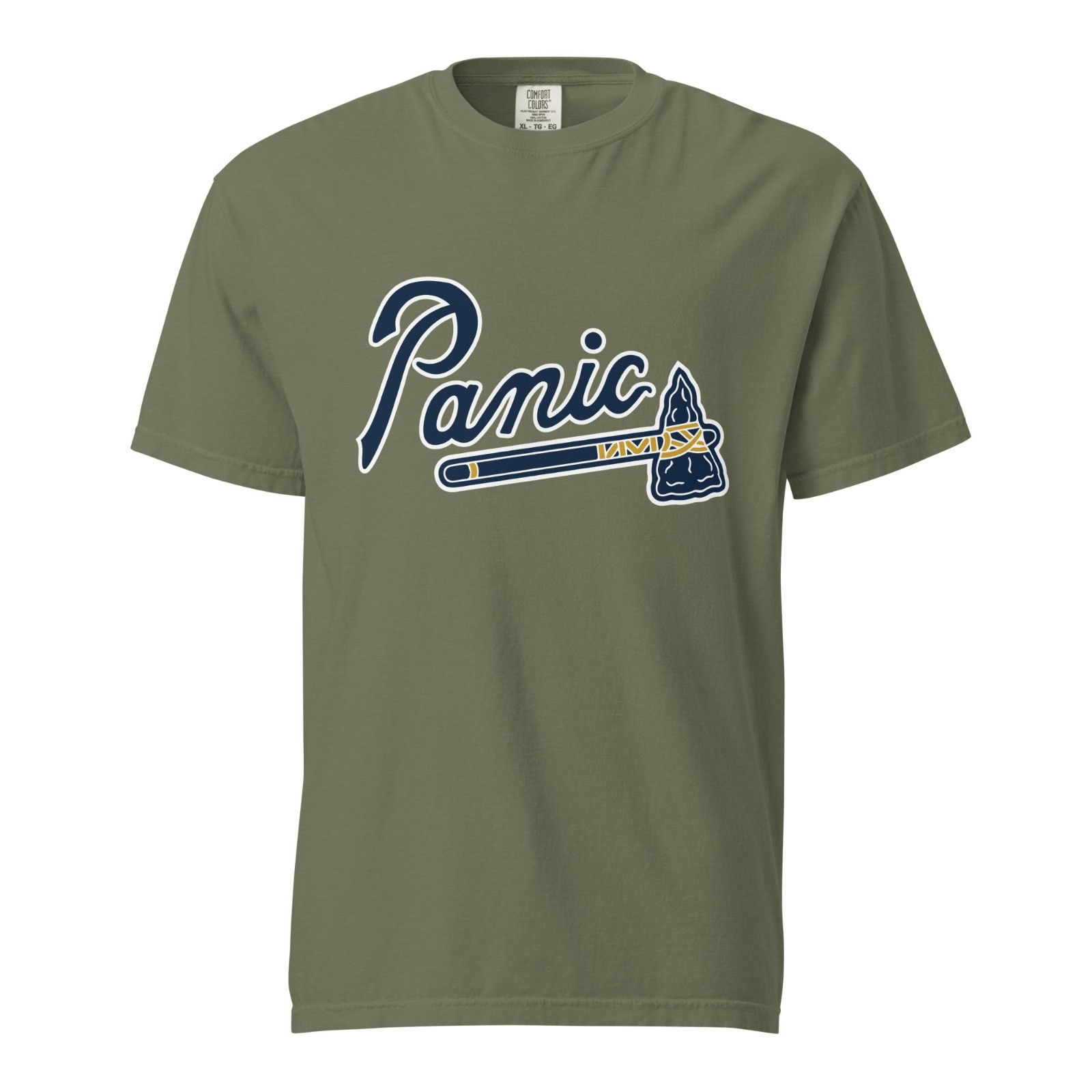 Widespread Panic / Atlanta Braves Classic Logo Comfort Colors Unisex T-Shirt