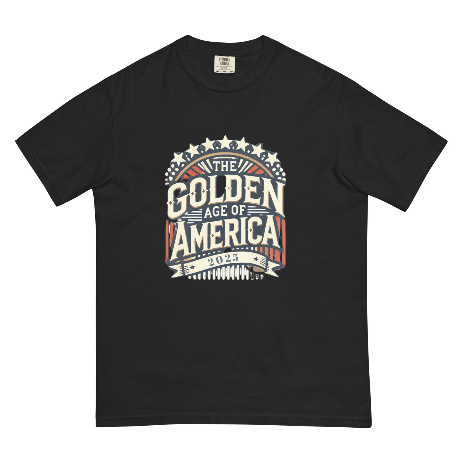 The Golden Age of America 2025 garment-dyed heavyweight t-shirt