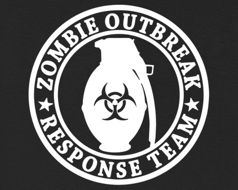 Zombie Outbreak Response Team Biohazard Grenade T-Shirt