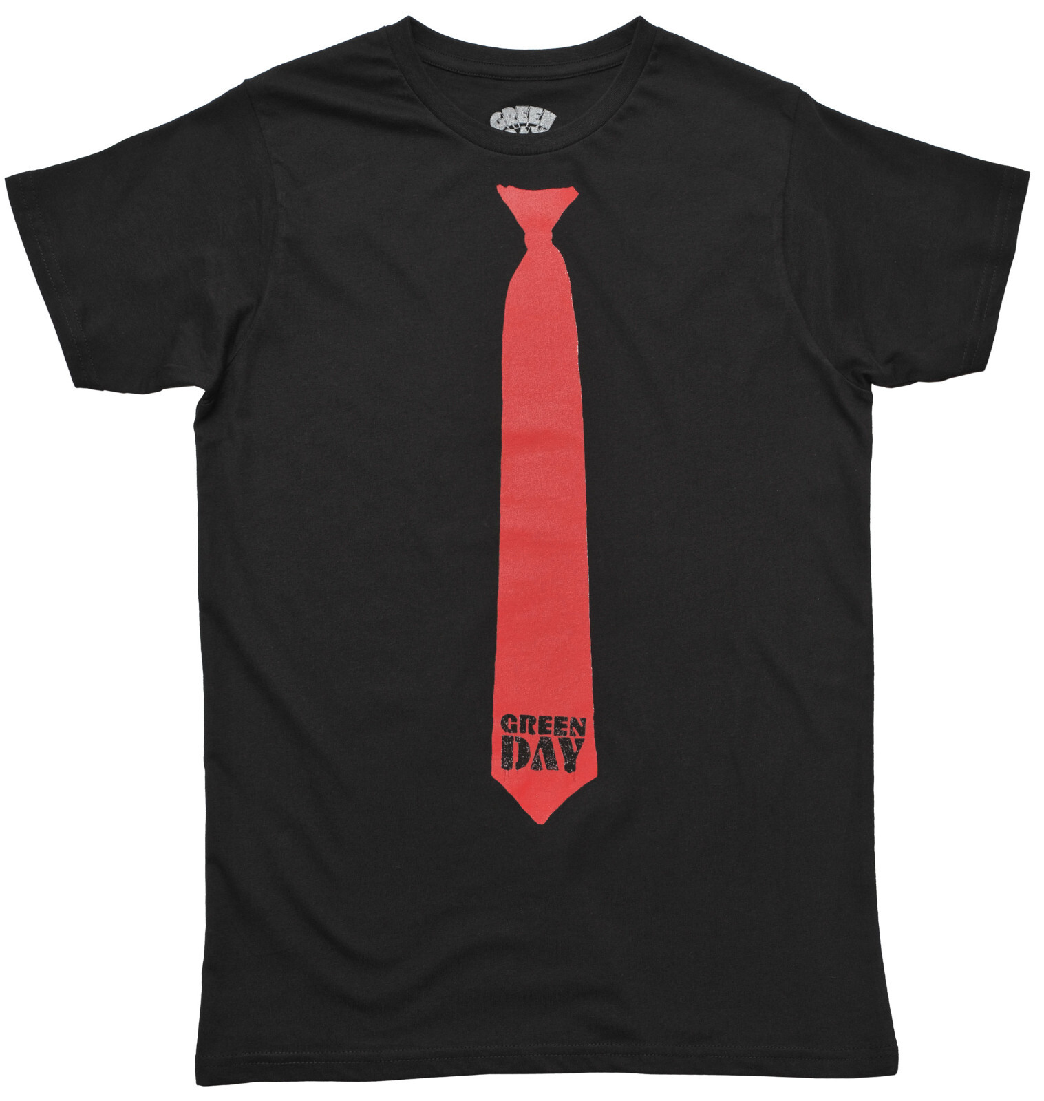 Green Day T Shirt Tie Official Logo New Punk Band S – 2XL