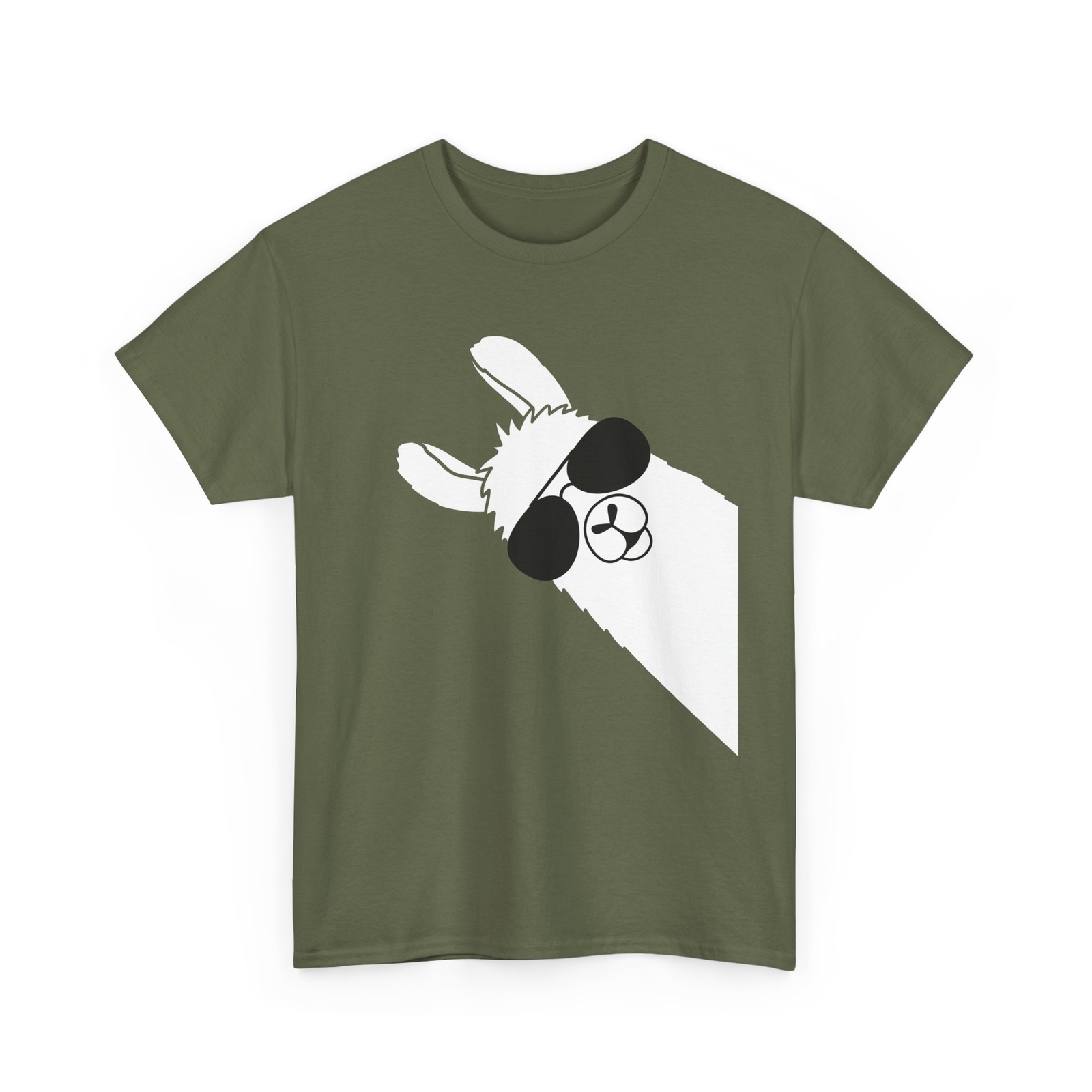 Llama T-Shirt, Llama Sunglasses Animals Llama Lovers Women Men Funny Shirt