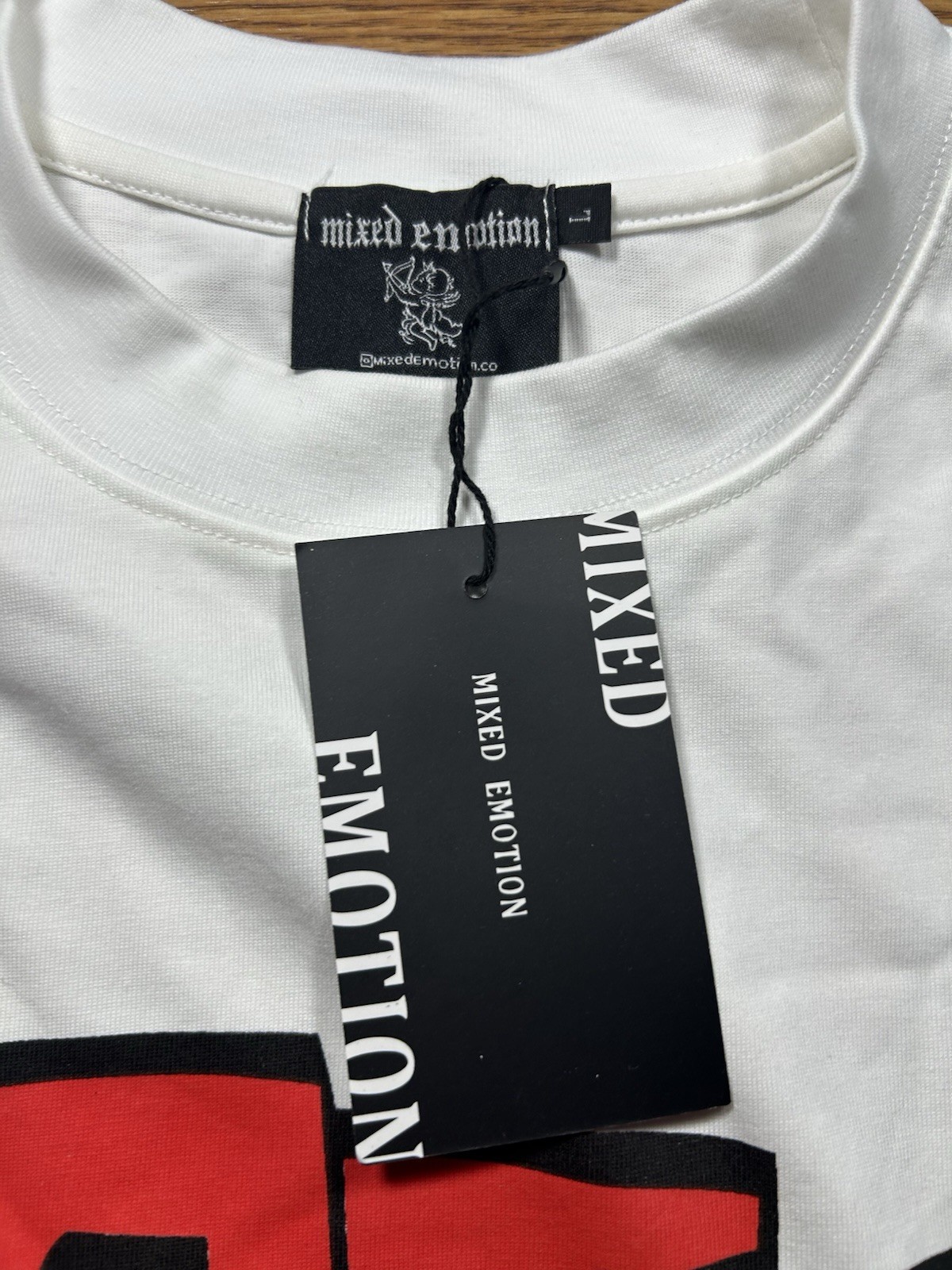 Men’s Graphic Print Crew Neck Short Sleeve T-Shirt, White, M