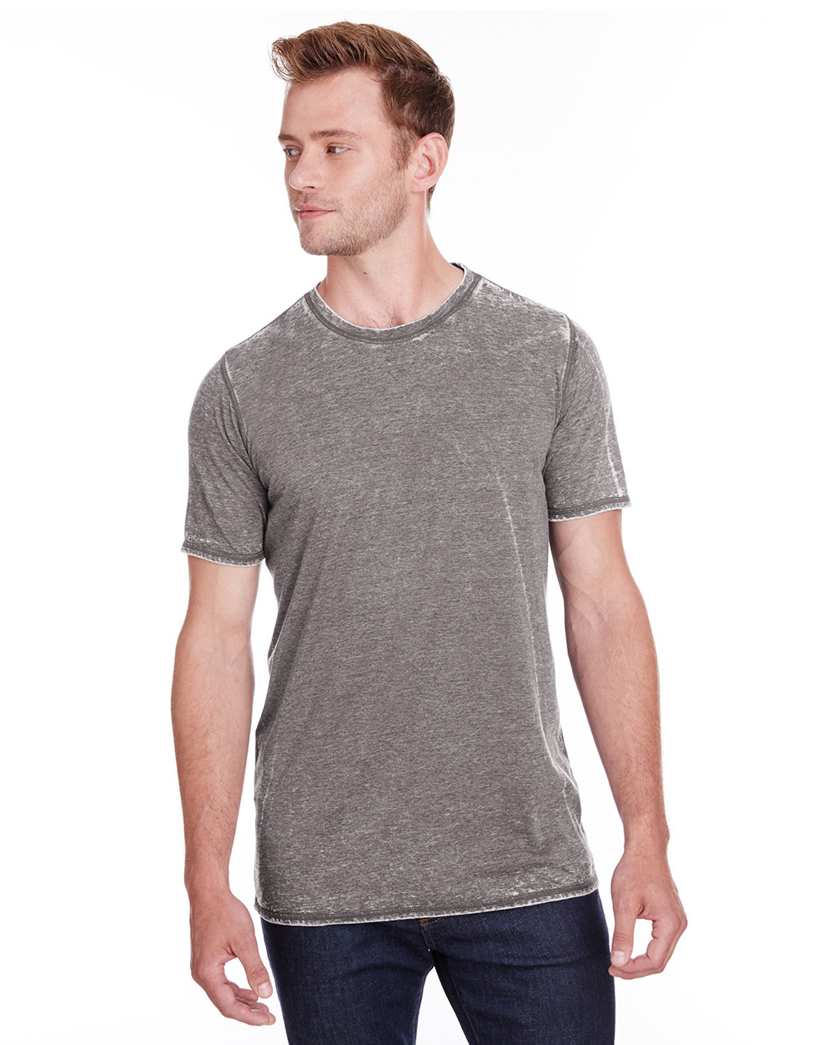 J America Adult Vintage Zen Jersey Stylish T Shirt Casual Plain T-Shirt – JA8115