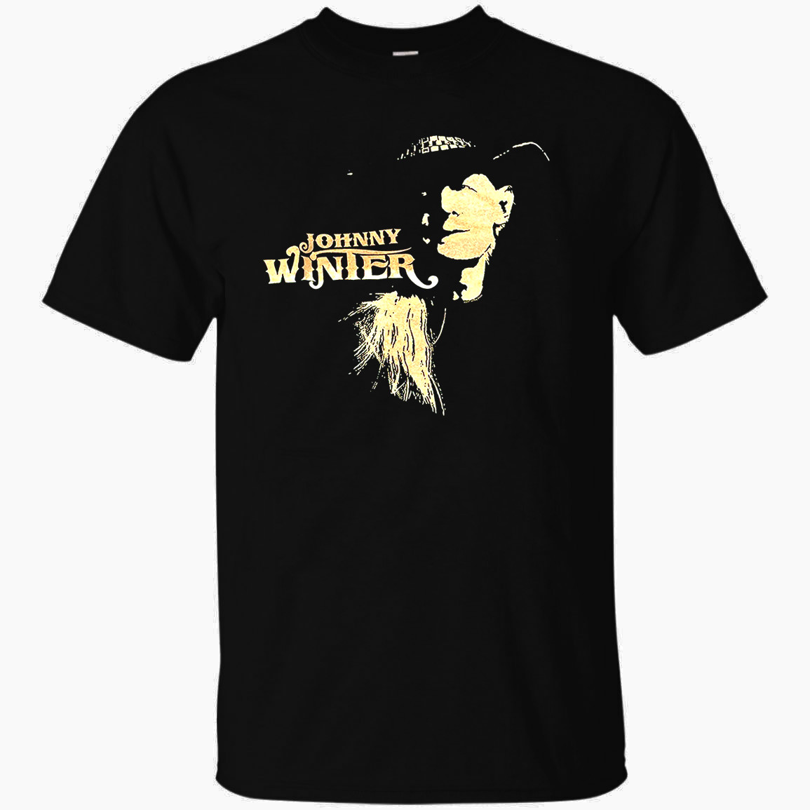Johnny Winter The Progressive Blues Experiment Cotton Men T-Shirt