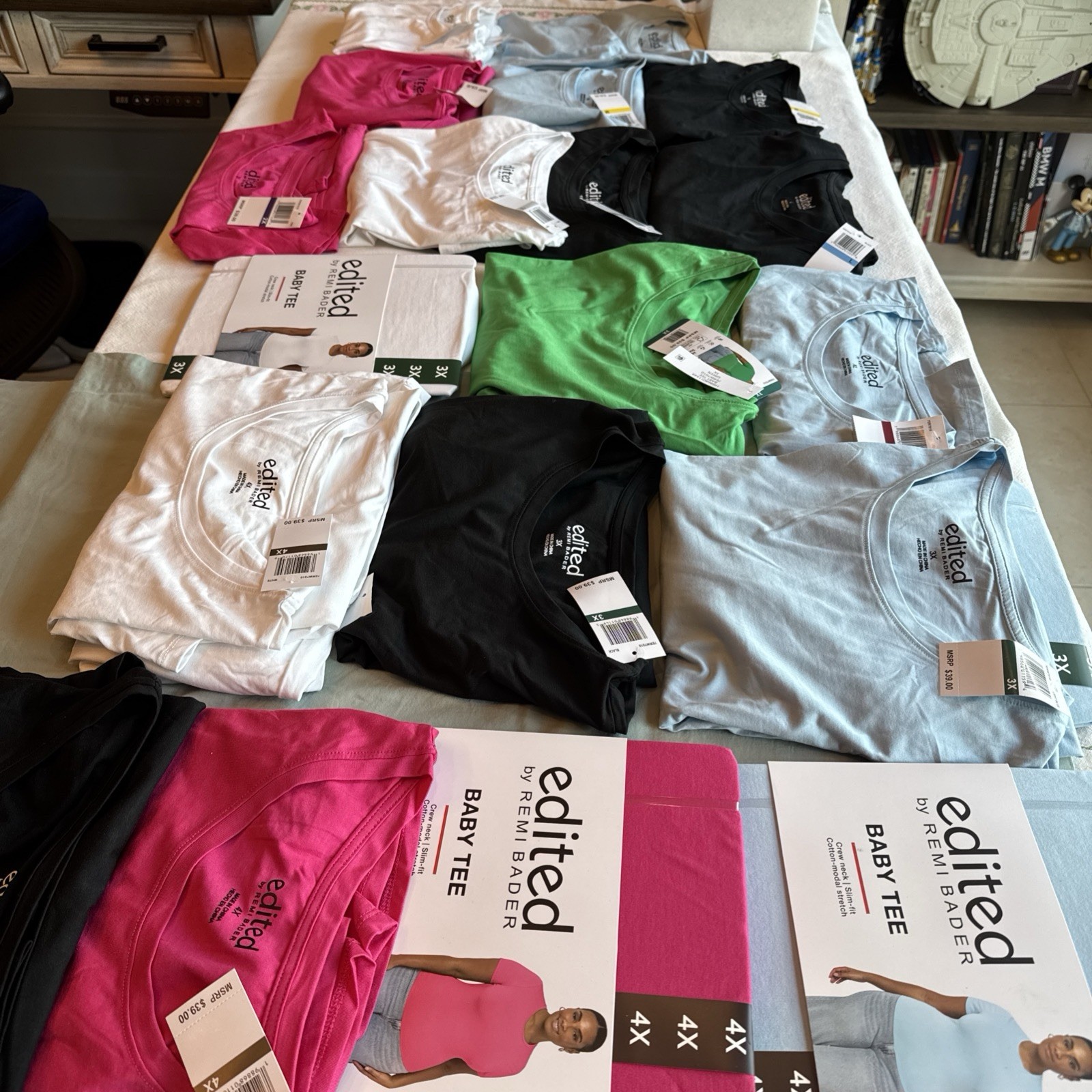 Edited by Remi Bader Women’s Soft Stretch Baby Tee XS, M, L, XL, 2X, 3X, 4X
