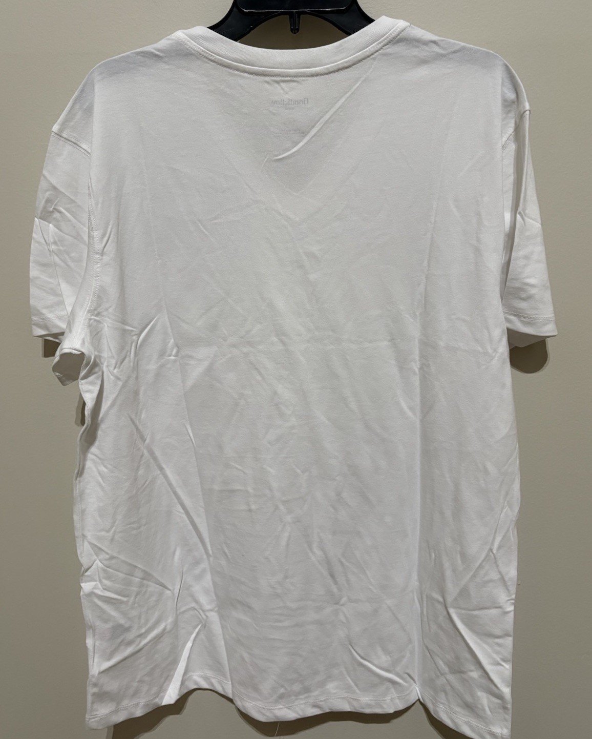 Goodfellow Every Wear V-Neck T-Shirt Men’s L White NWT Cotton Blend Tee