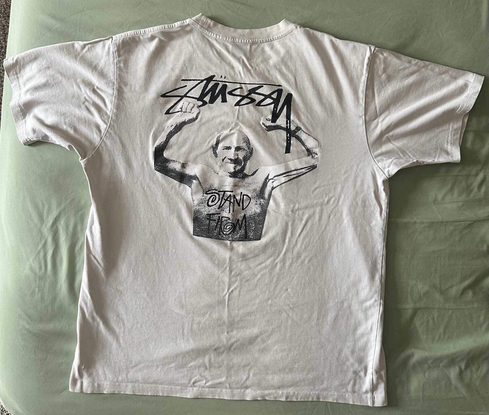Stussy X Martin Rose Stand Firm Tee Mens Size Large