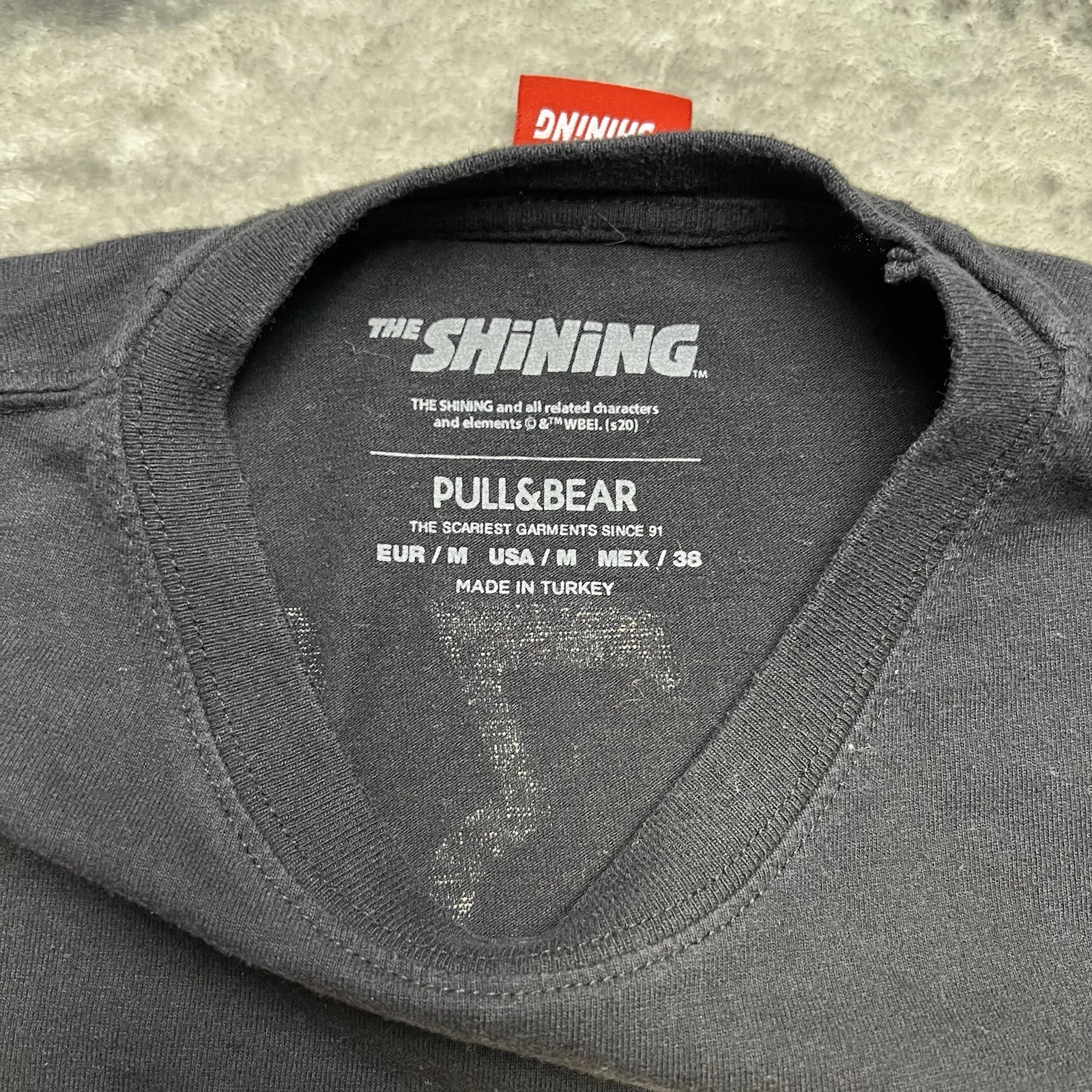 The Shining Movie T Shirt M Medium Pull & Bear VTG Style Horror Film Graphic Tee