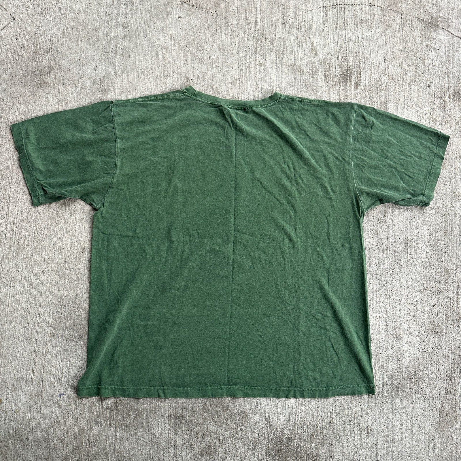 Vintage Nike Team University of Miami Hurricanes Green Graphic T-Shirt Men’s Siz