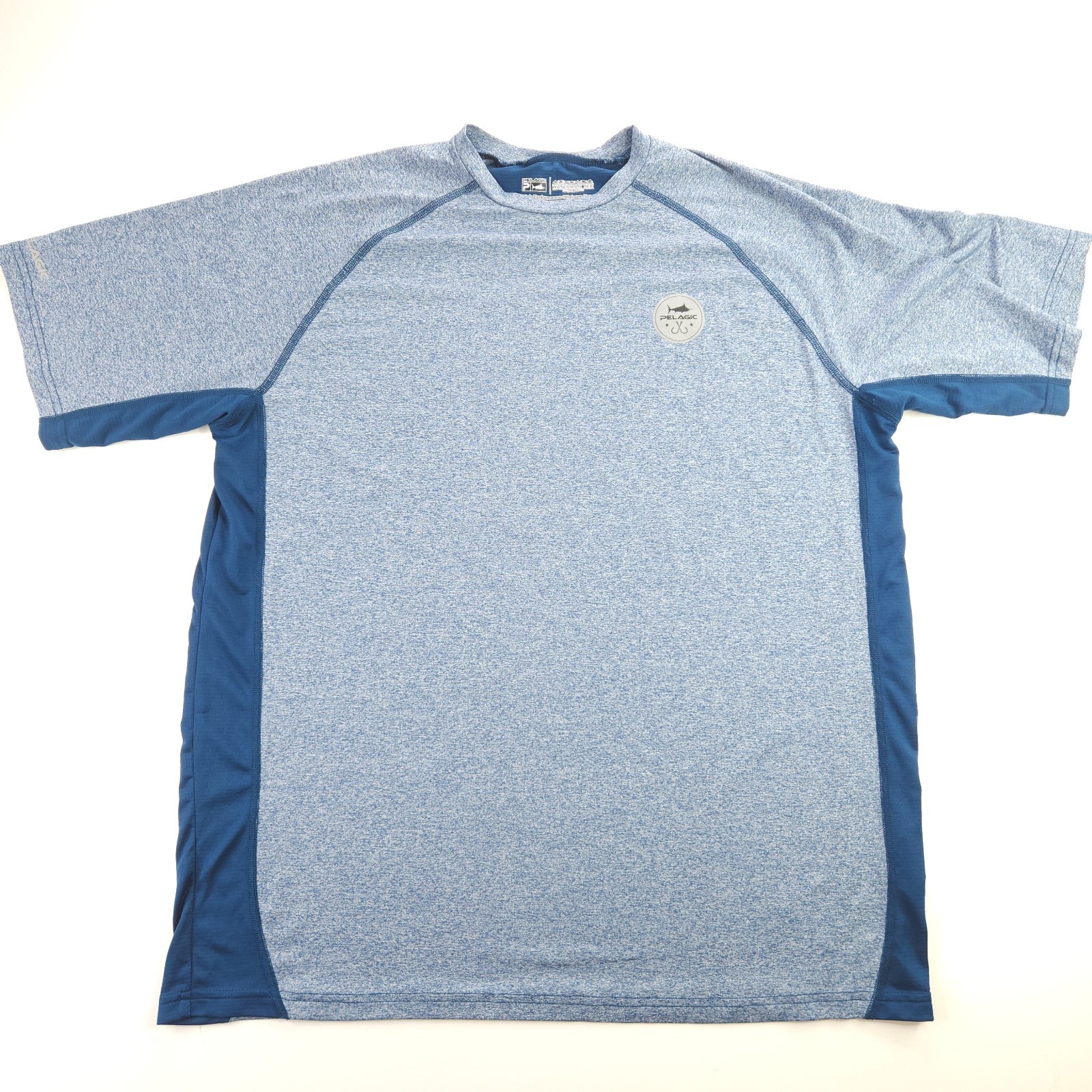 Pelagic Waterman Pro Tee Performance Shirt Angler Fishing Boating Men’s Large