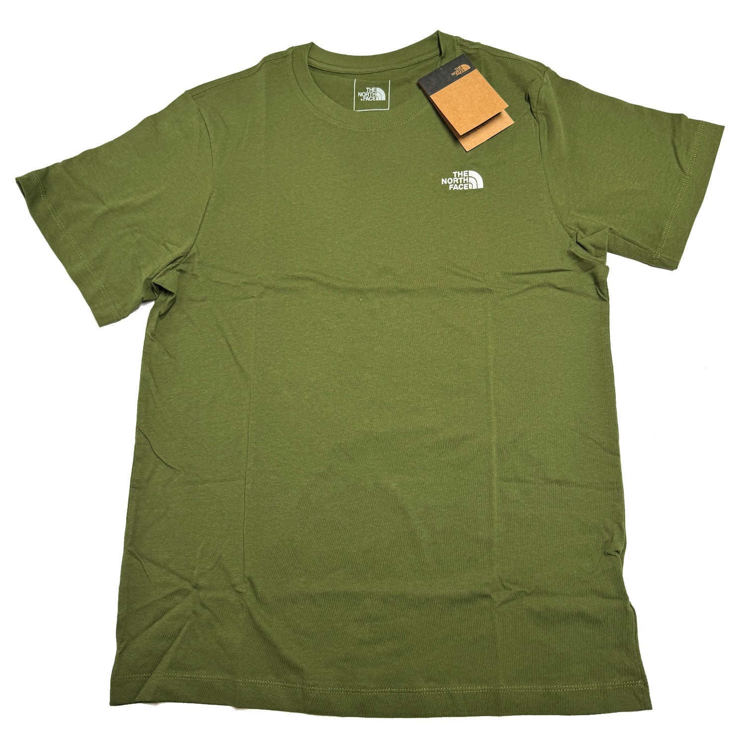 The North Face Mens – Evolution Simple Dome S/S Tee T-shirt – Woodland Green