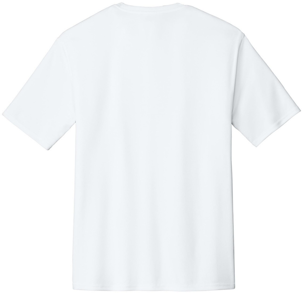 Solid Performance Military T-Shirts 100% Polyester Moisture Wicking Tee, 6-Pack