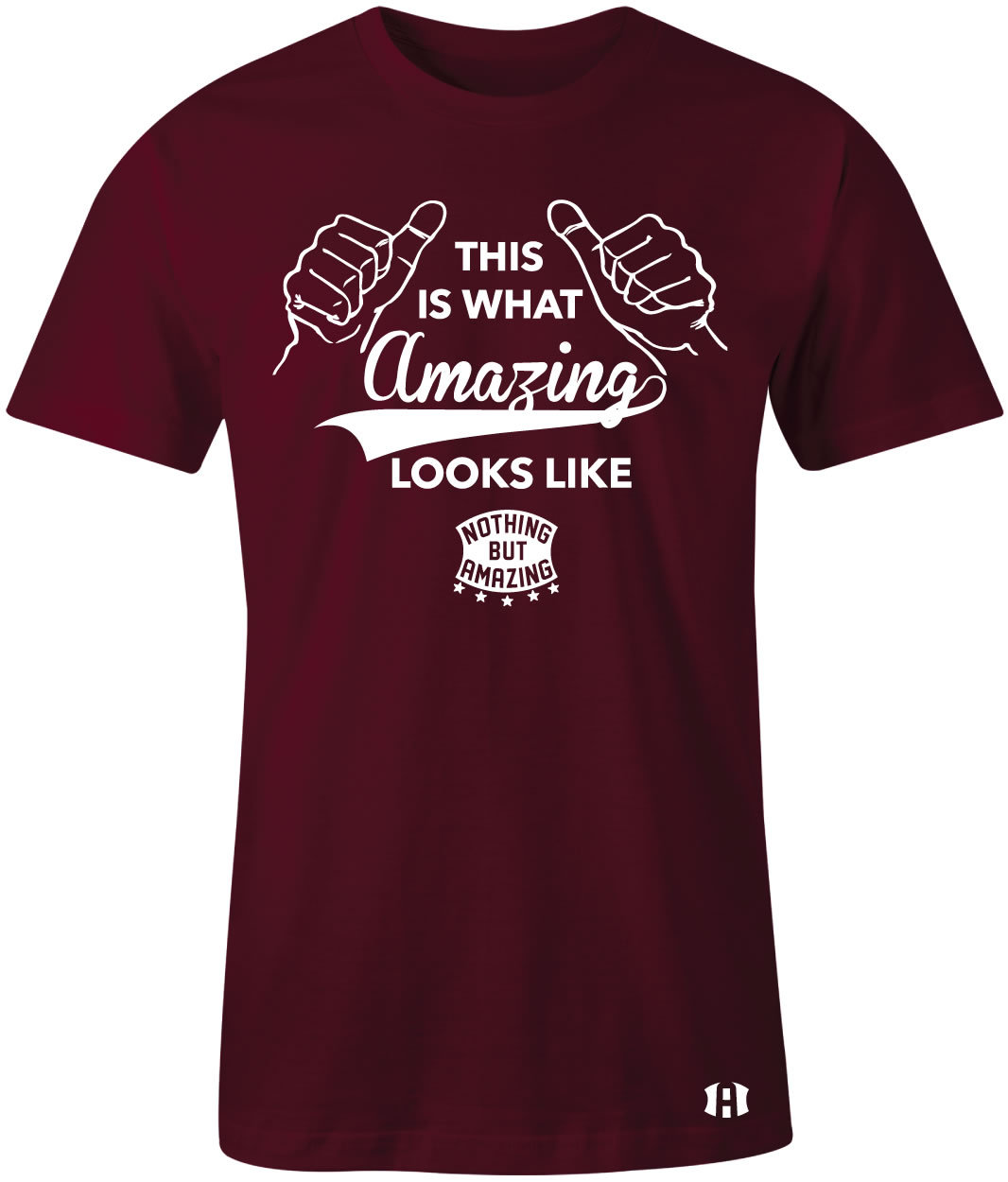 “AMAZING LOOK” T-Shirt to Match Air 6 Retro “MAROON”
