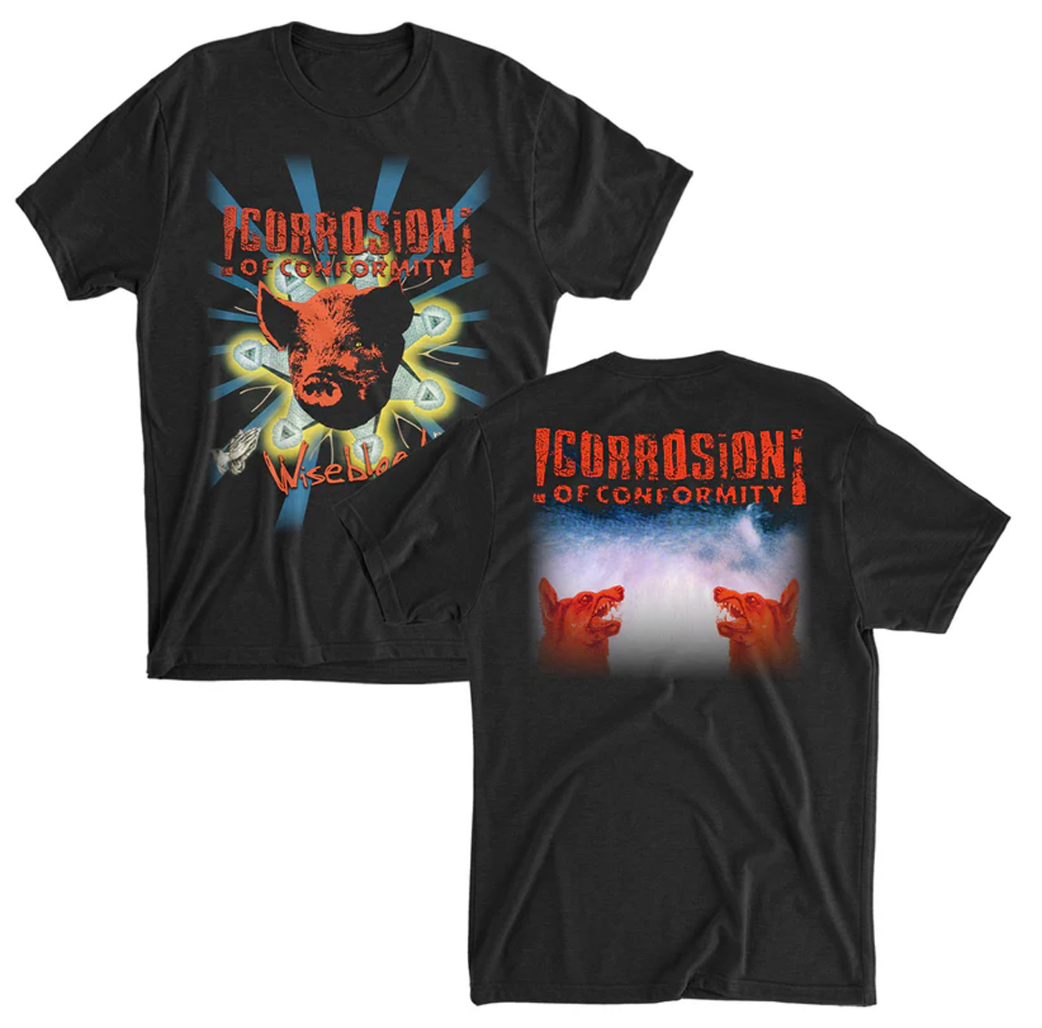 Corrosion Of Conformity band artwork black 2 sides All sizes 1F2682