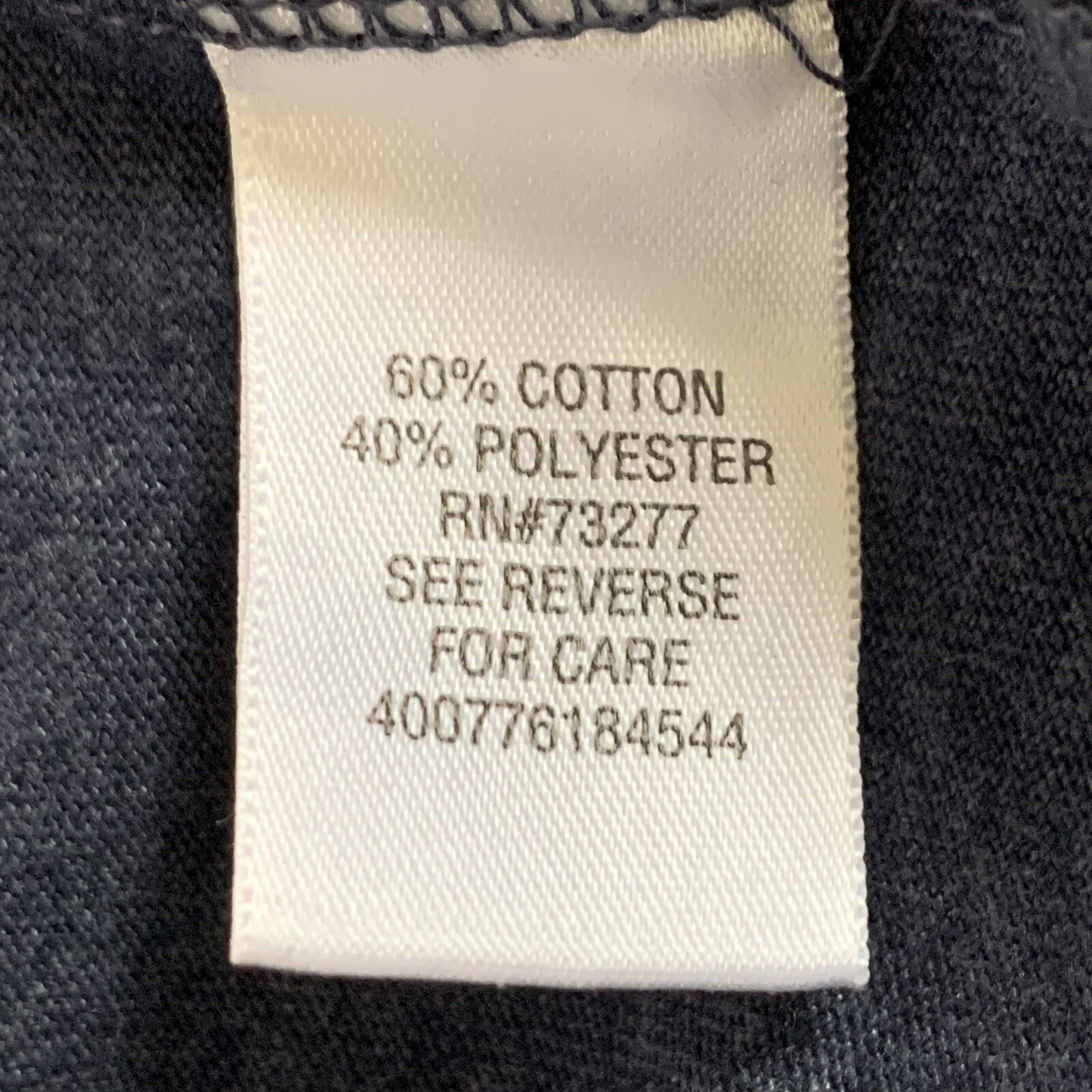 Croft & Barrow Easy Care Henley Long Sleeve Knit Top Men XXL Blue