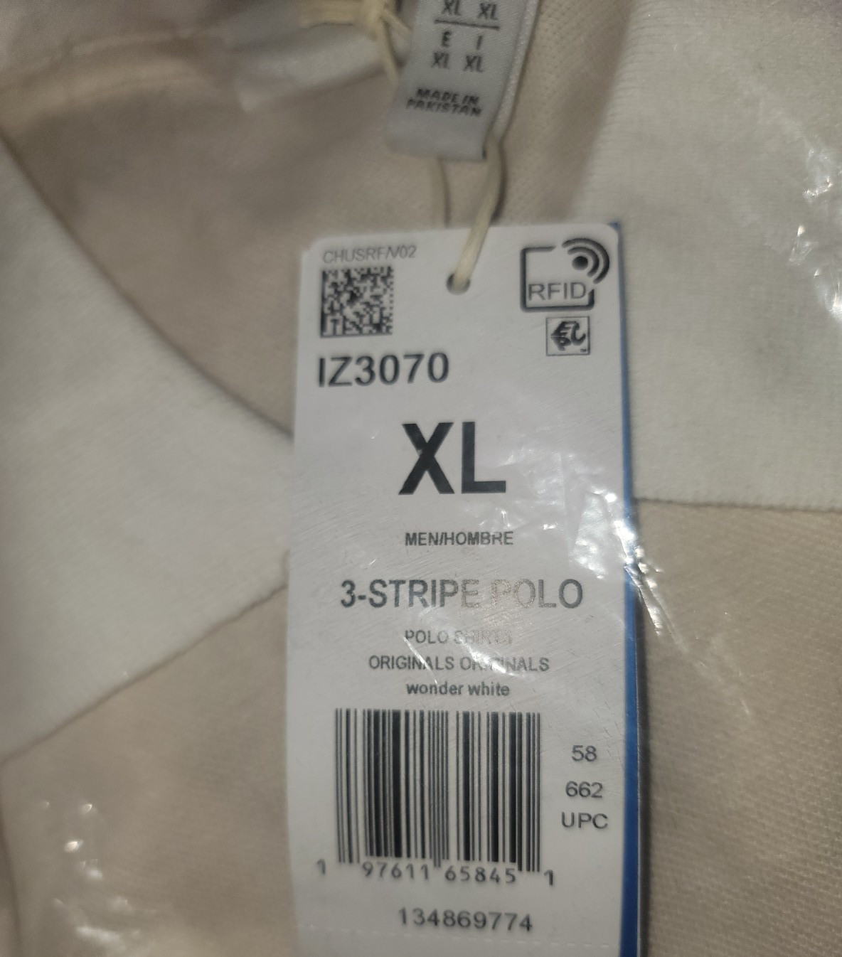 NEW MEN’S ADIDAS ORIGINALS 3 STRIPES TREFOIL POLO SHIRT ~SIZE XL #IZ3070