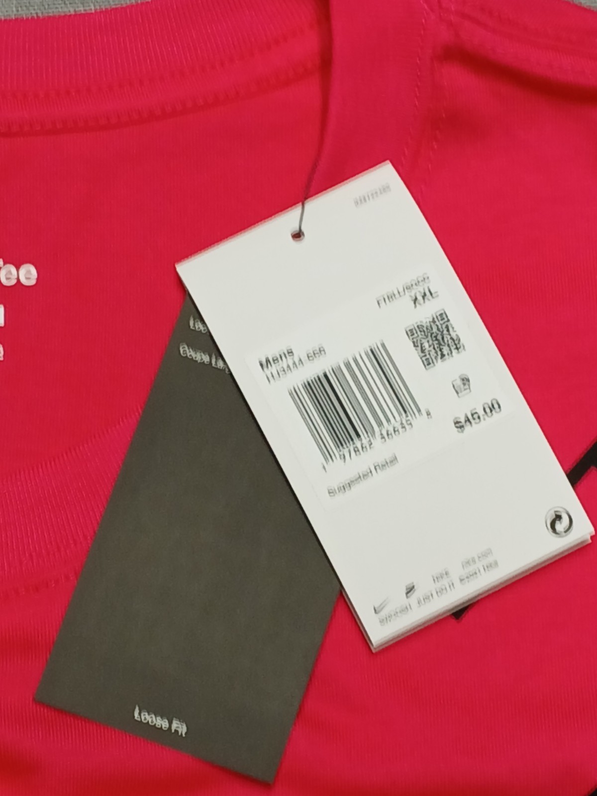 Nike Max90 Mens 2XL Rush Pink Soccer Graphic T Shirt Oversized Football Tee NWT