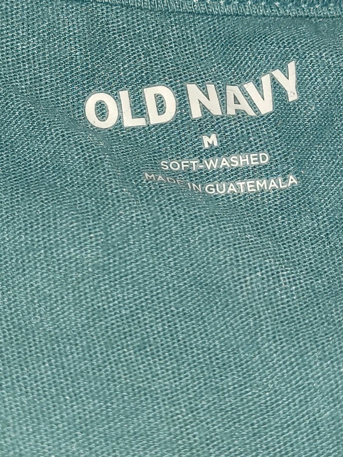 Old Navy Men’s Retro Gaming Graphic Print Teal Short Sleeve T-Shirt Size M