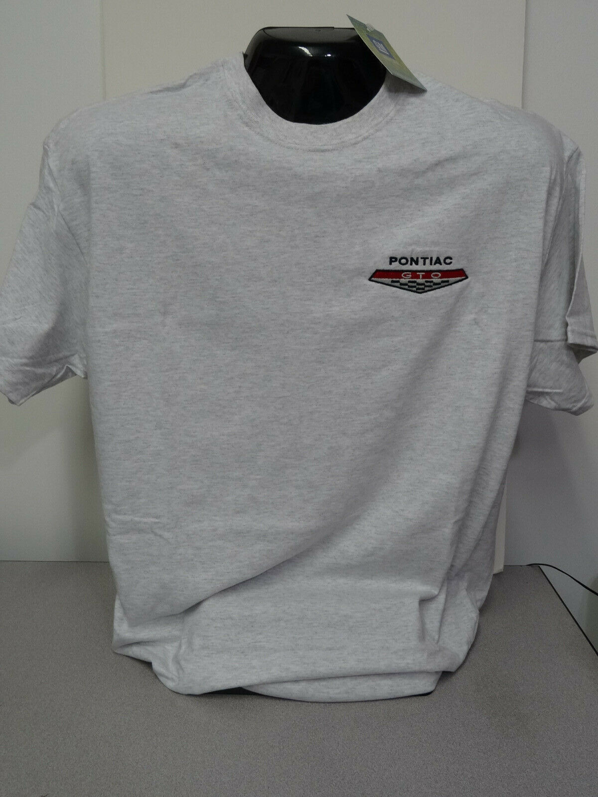 PONTIAC GTO EMBROIDERED TEE SHIRT GM LICENSED