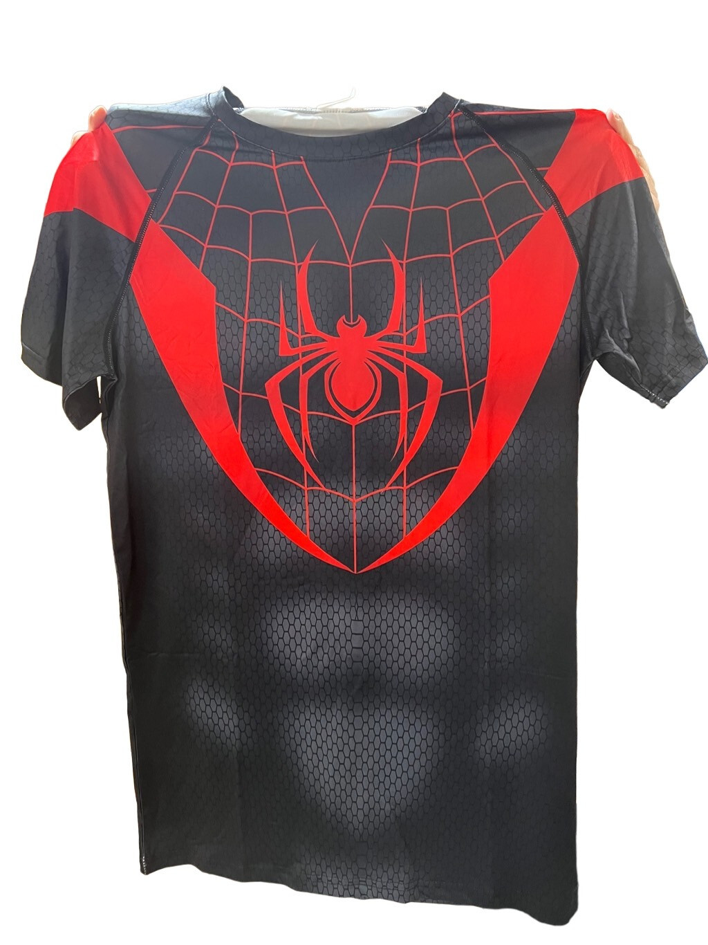 Men’s T-shirts Spider Superhero Compression Tights Short Sleeve Tops Tee Gym