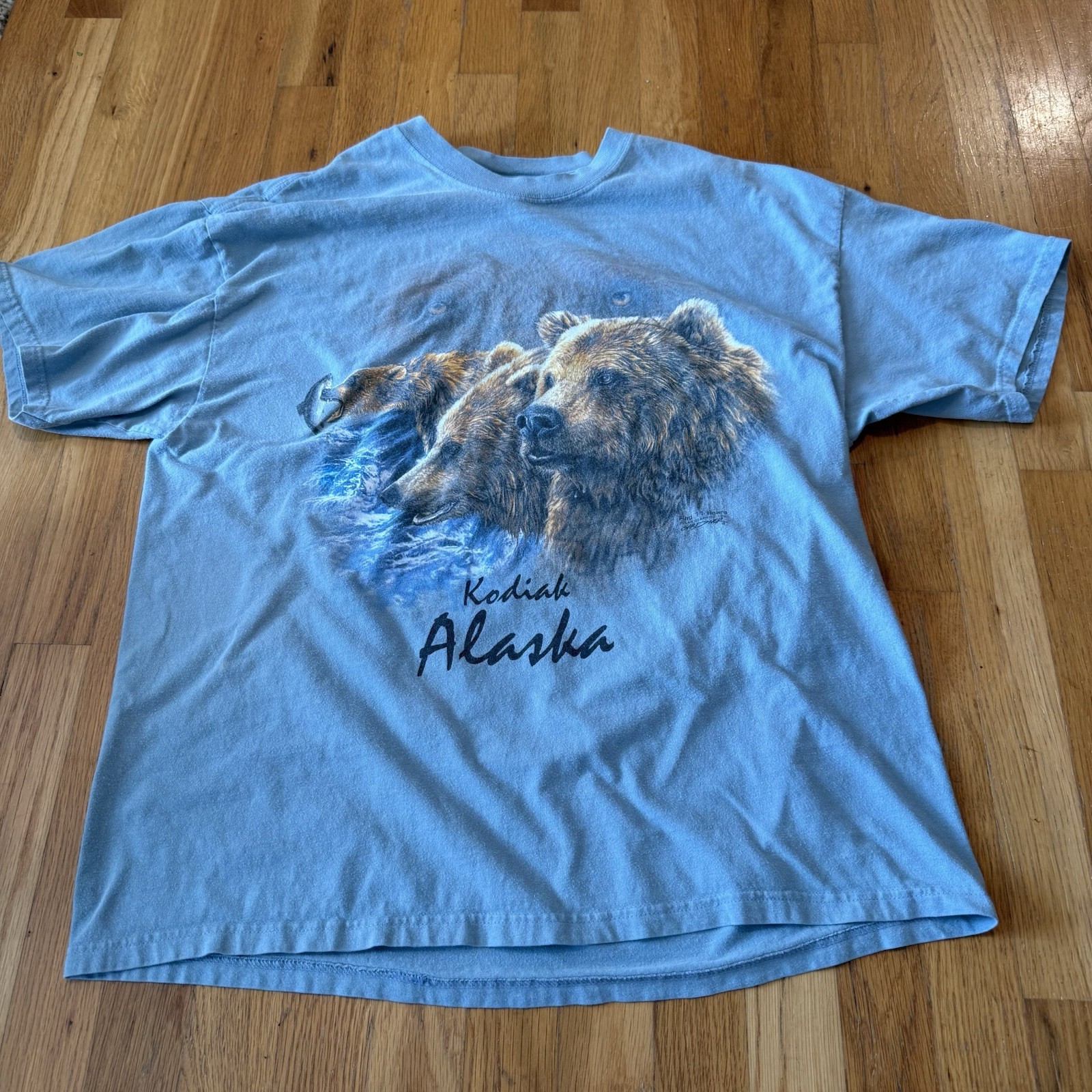 vintage Kodiak, Alaska Polar Graphics tshirt mens XL find 11 bears search N find