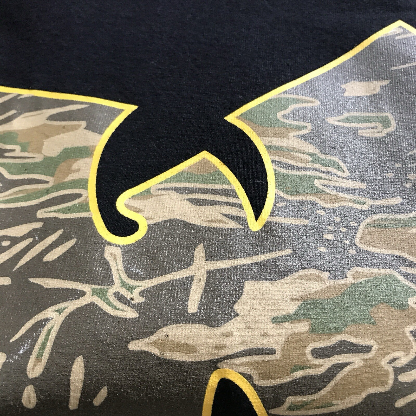 🔴Wu-Tang Shirt Size Large Camouflage WuTang Gza Killarmy Rza