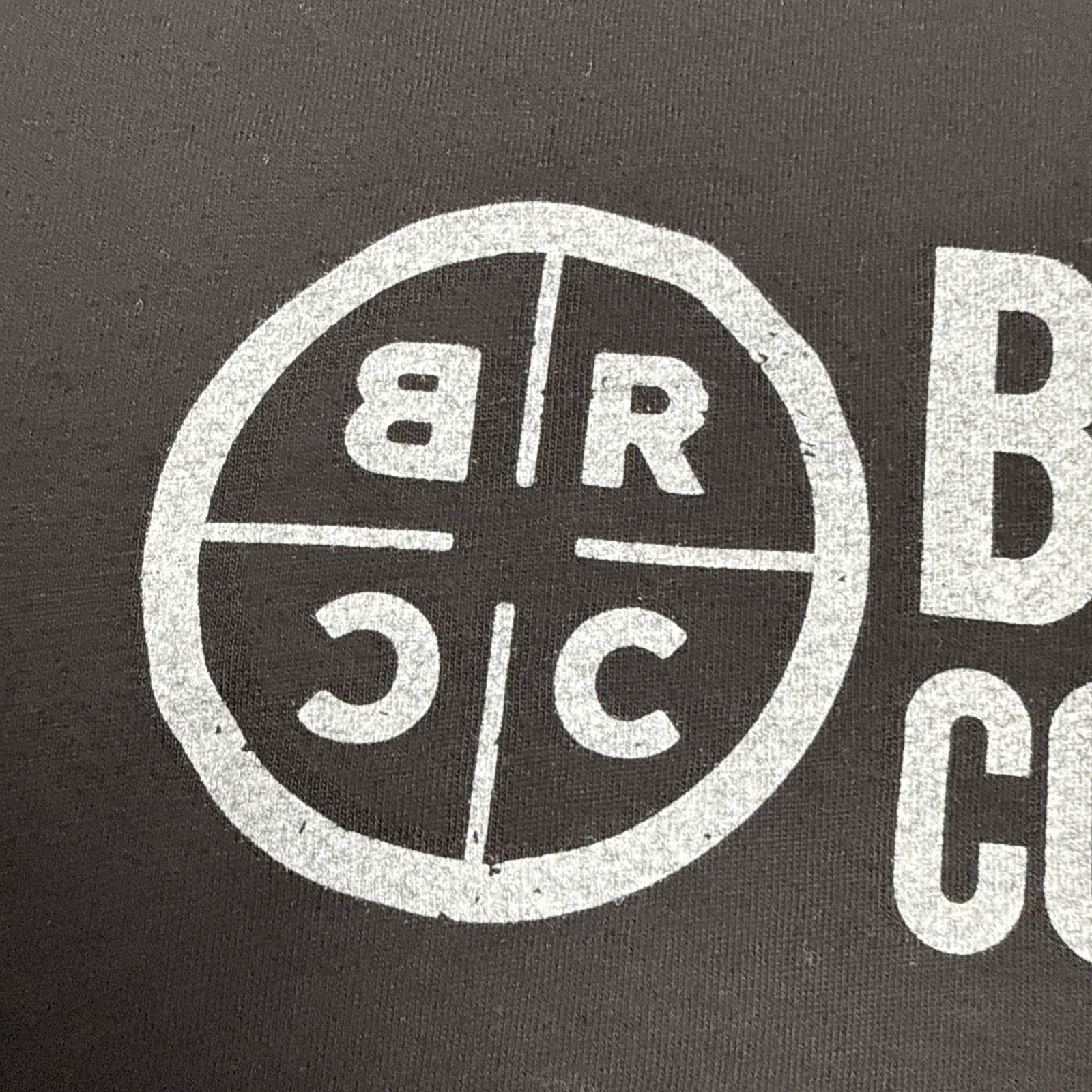 Black Rifle Coffee Company T-Shirt Men 2XL Black Spellout Graphic Tee Logo