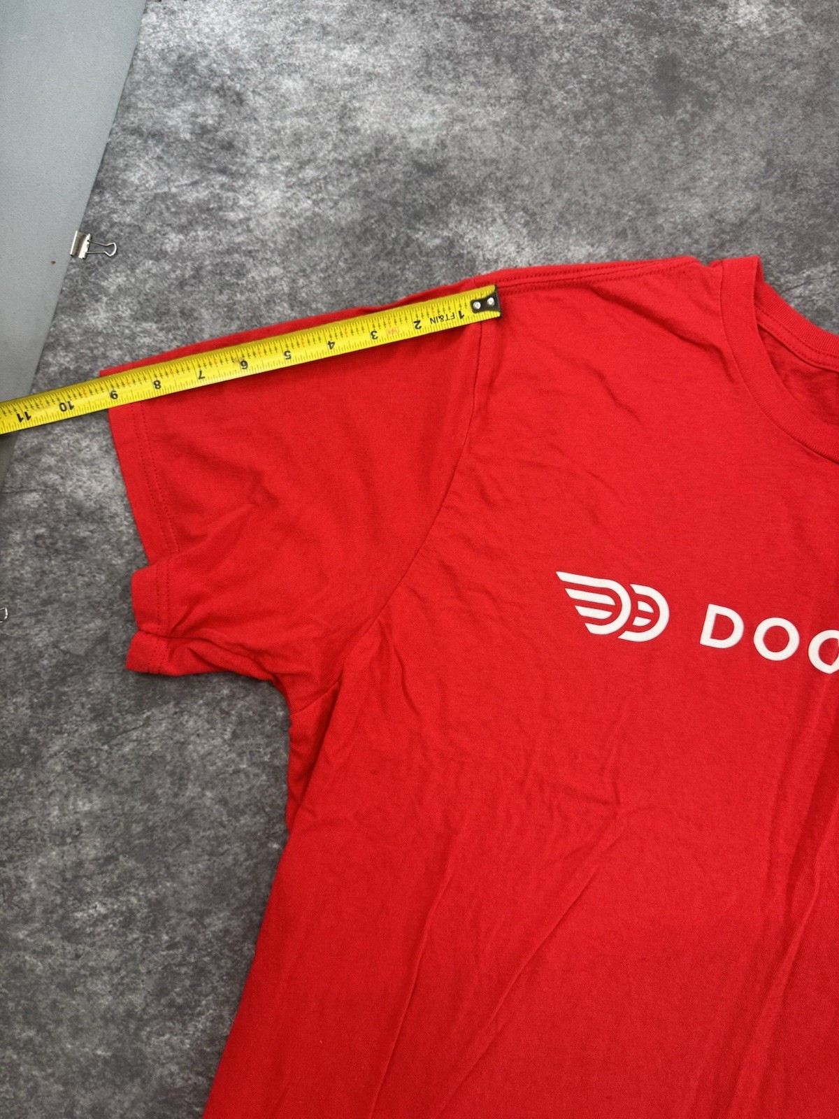 DoorDash T-Shirt Tee Mens Size XL Food Delivery Driver Door Dash Service