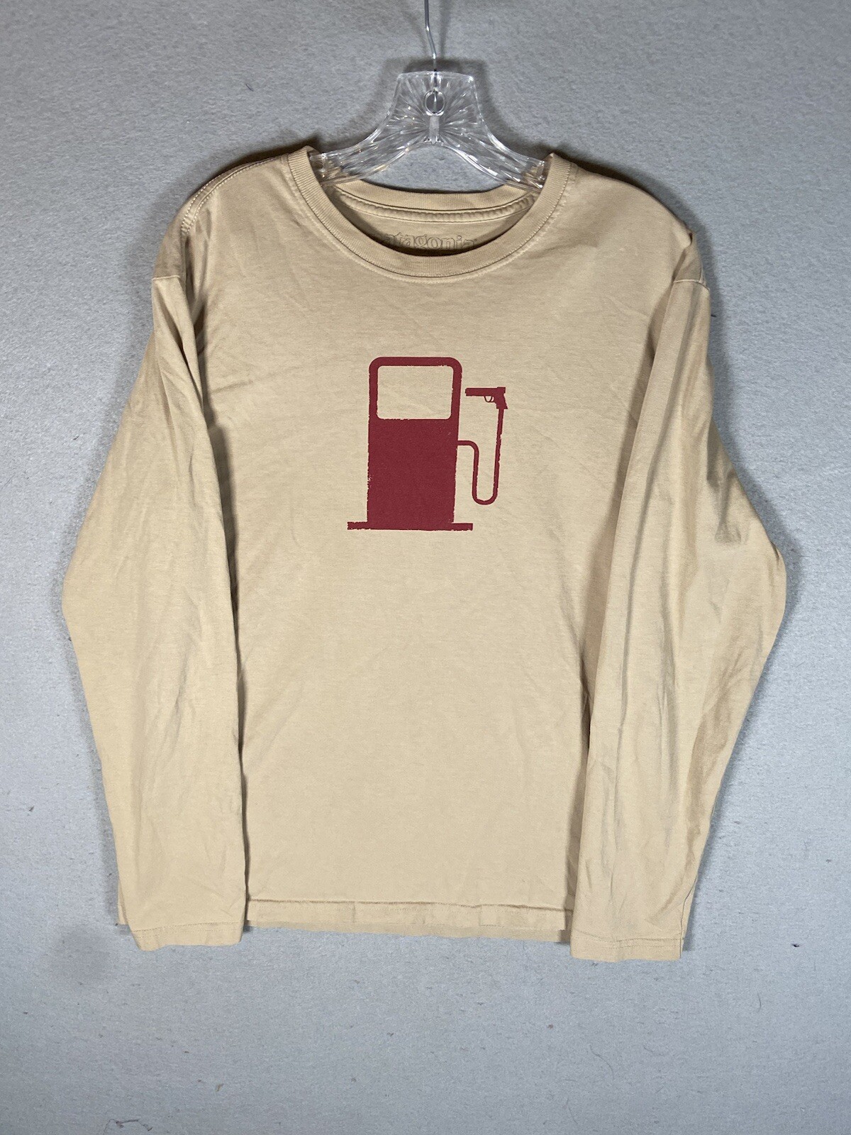 Patagonia Climate Counts Kill The Gas Pump Men’s Size Medium L/S Organic Cotton