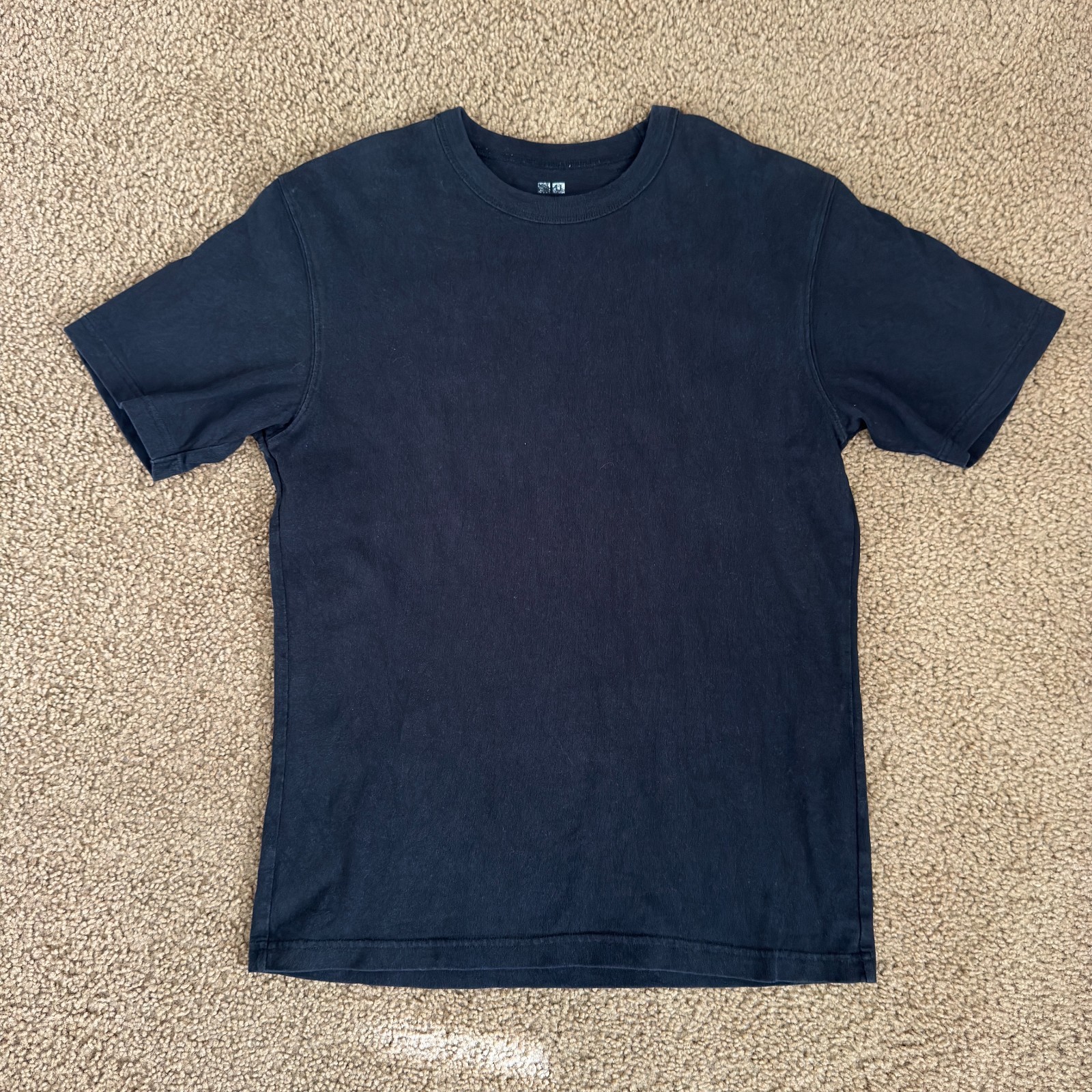 Uniqlo Crew Neck T-Shirt Black Size S