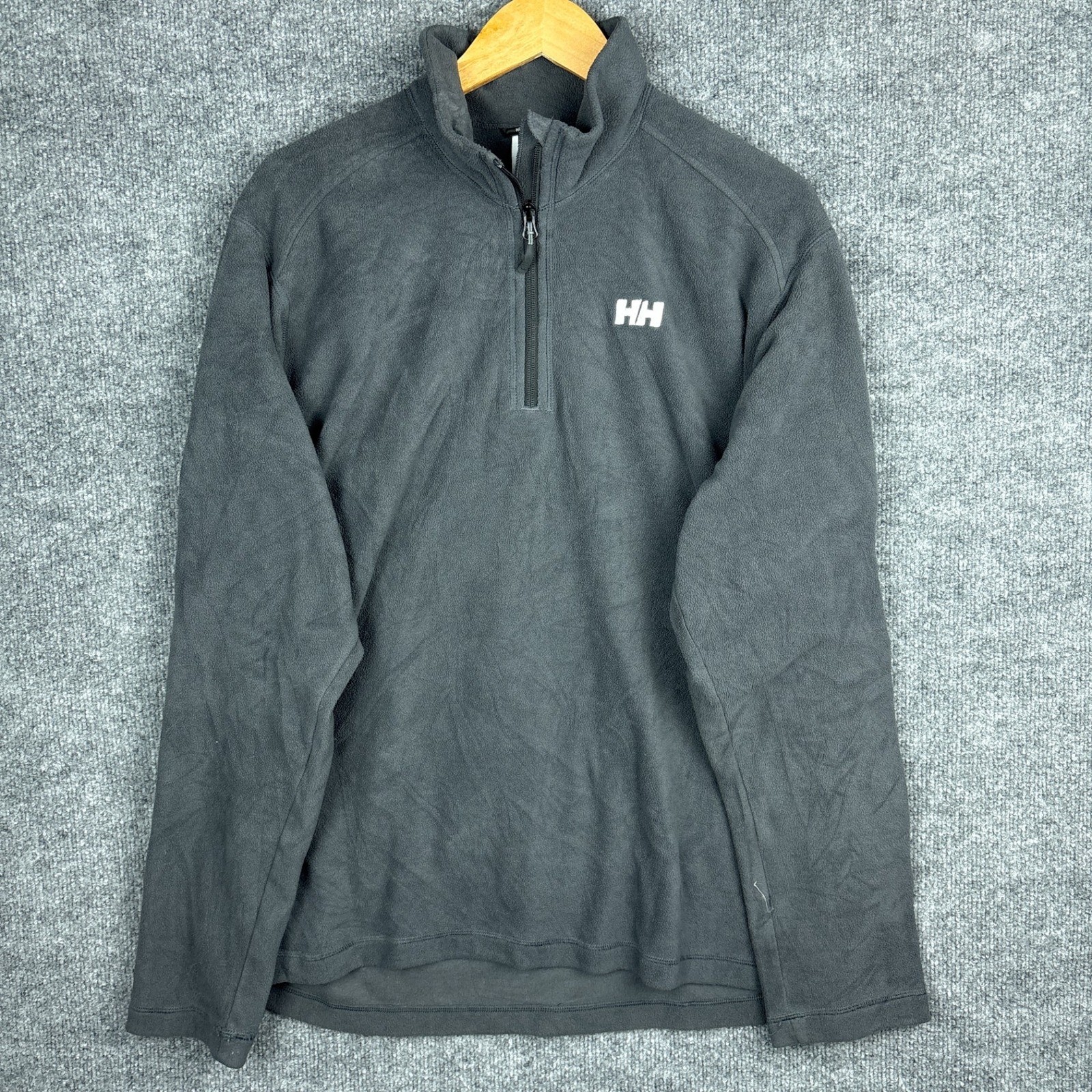 Helly Hansen Daybreaker 1/2 Zip Fleece Mens XL Gray Pullover Midlayer