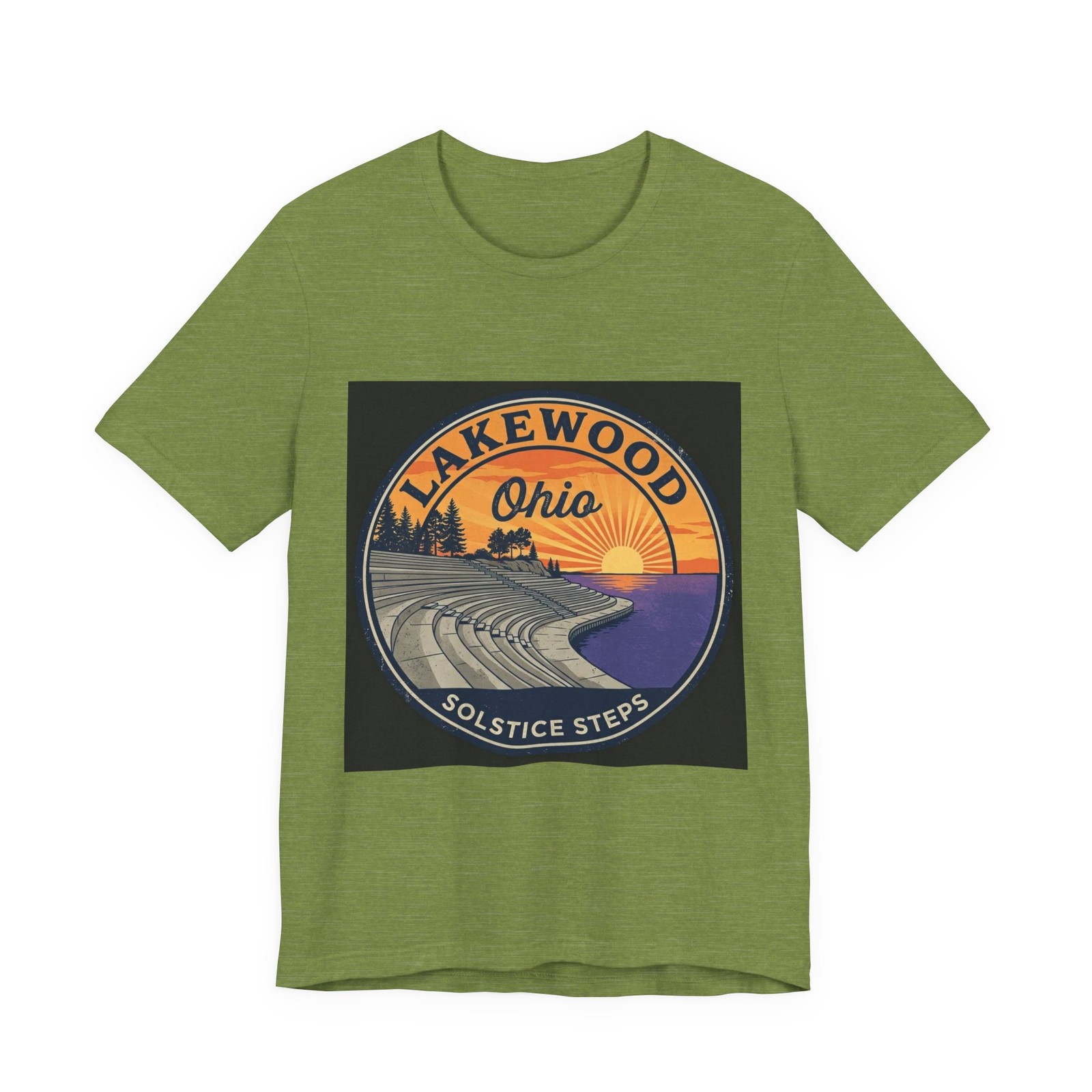 Lakewood Ohio Solstice Steps Shirt – Vintage Cleveland West Shore Pride
